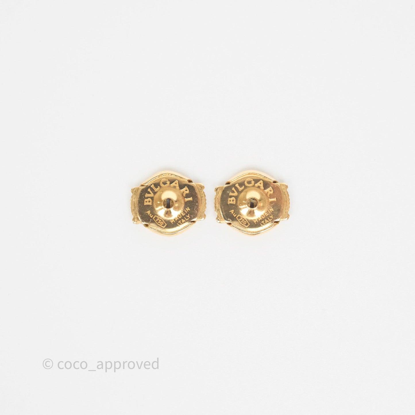 Bvlgari Divas' Dream Earrings Diamonds Mother of Pearl