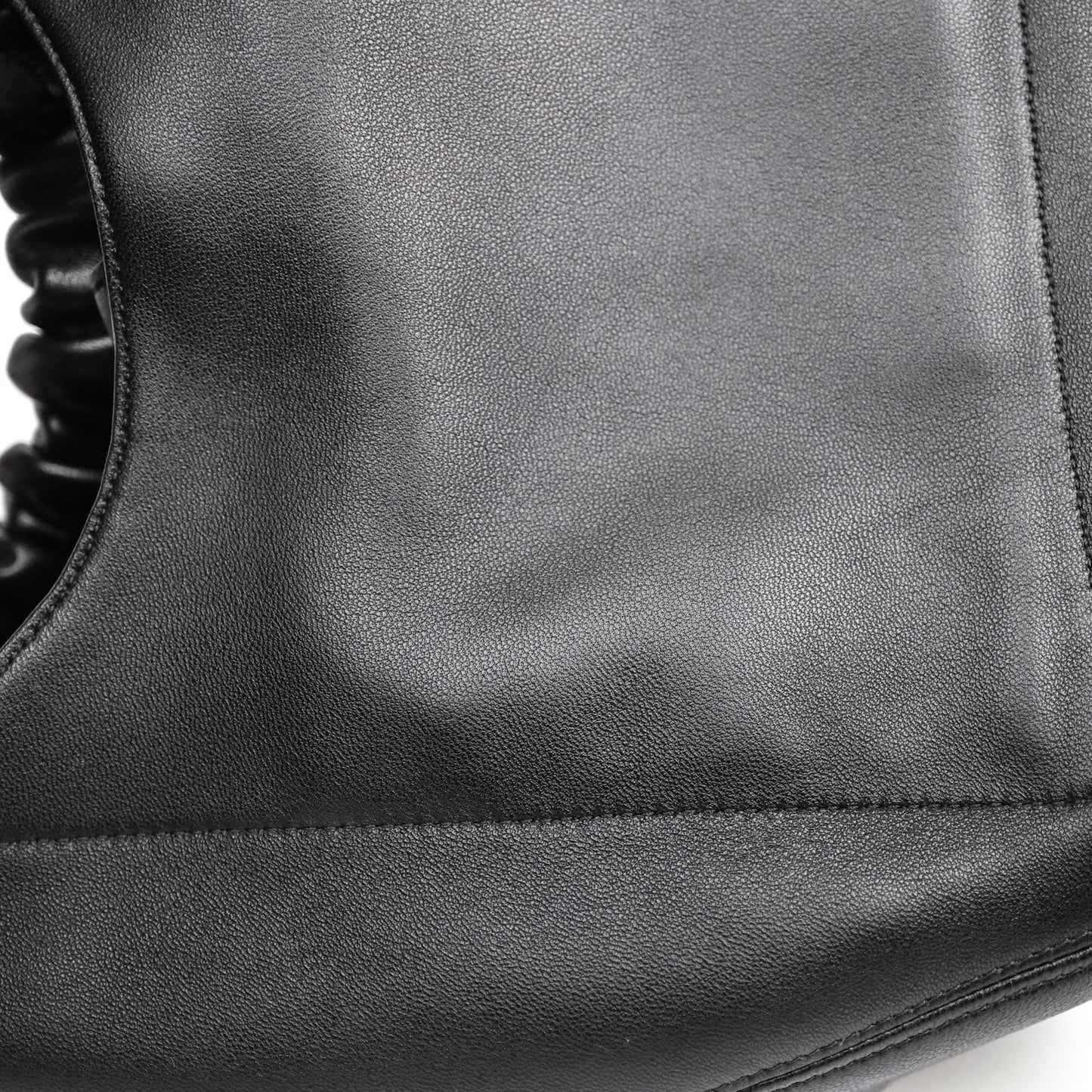 Loewe Small Squeeze Bag in Mellow Nappa Lambskin Black