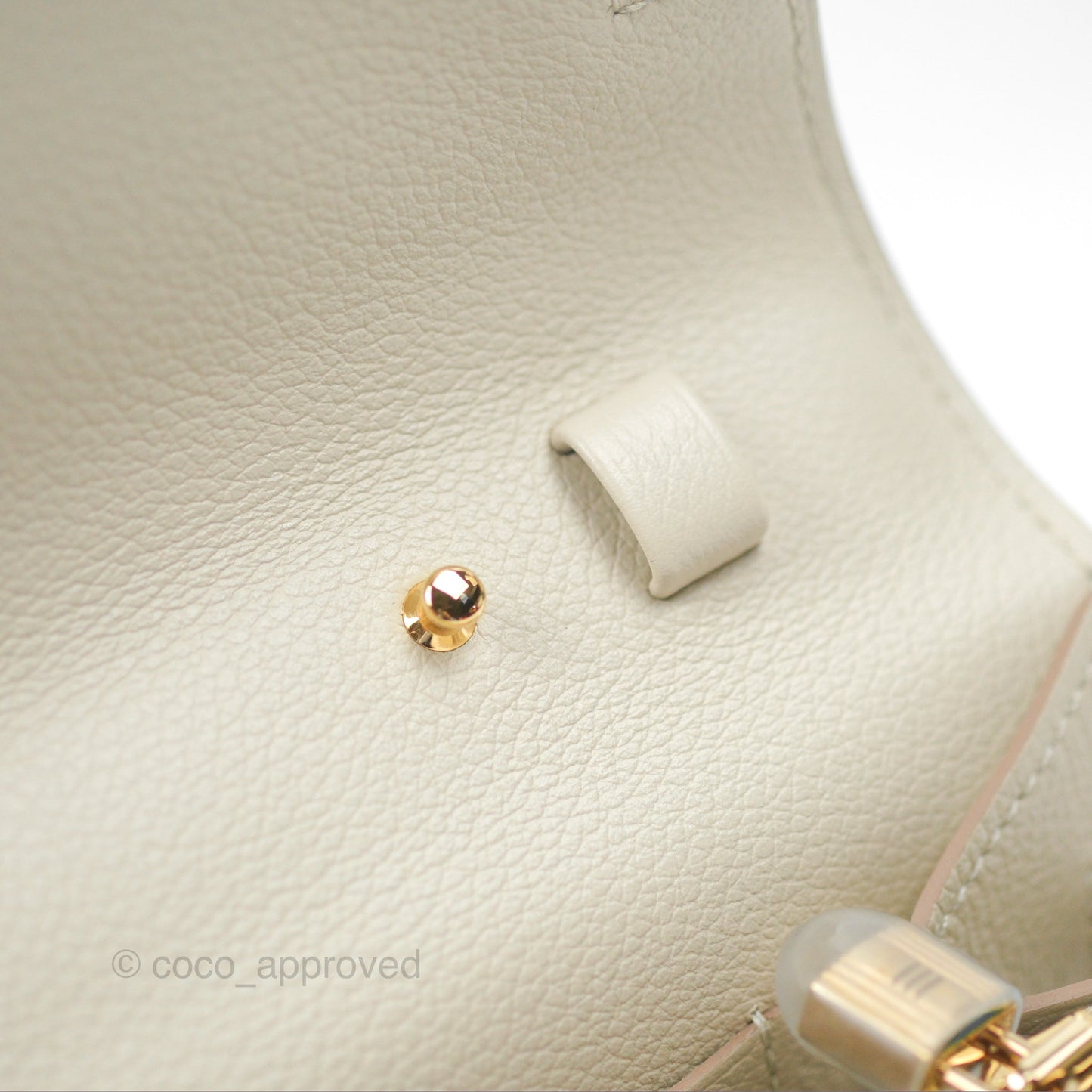 Hermès Kelly To Go Wallet Beton Evercolor Gold Hardware