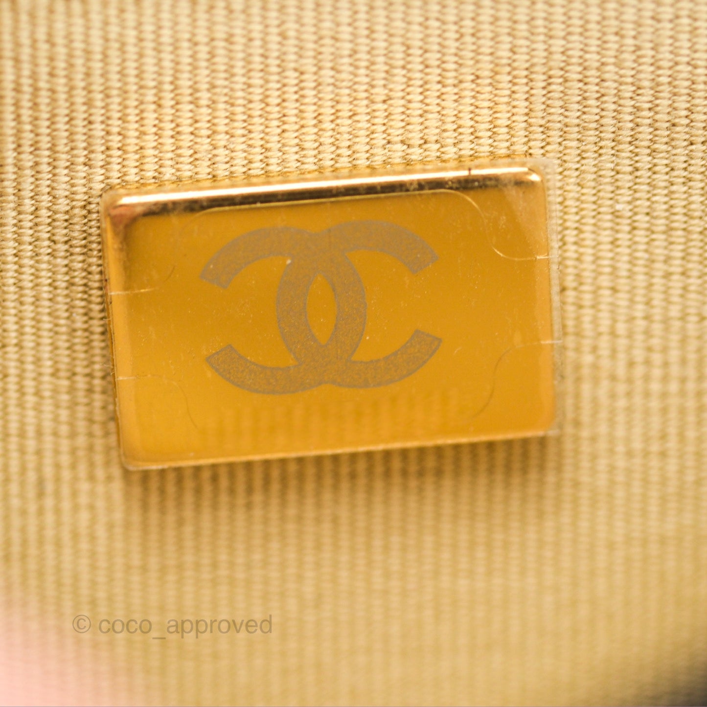 Chanel Quilted Pearl Crush Wallet on Chain WOC Black Lambskin Aged Gold Hardware