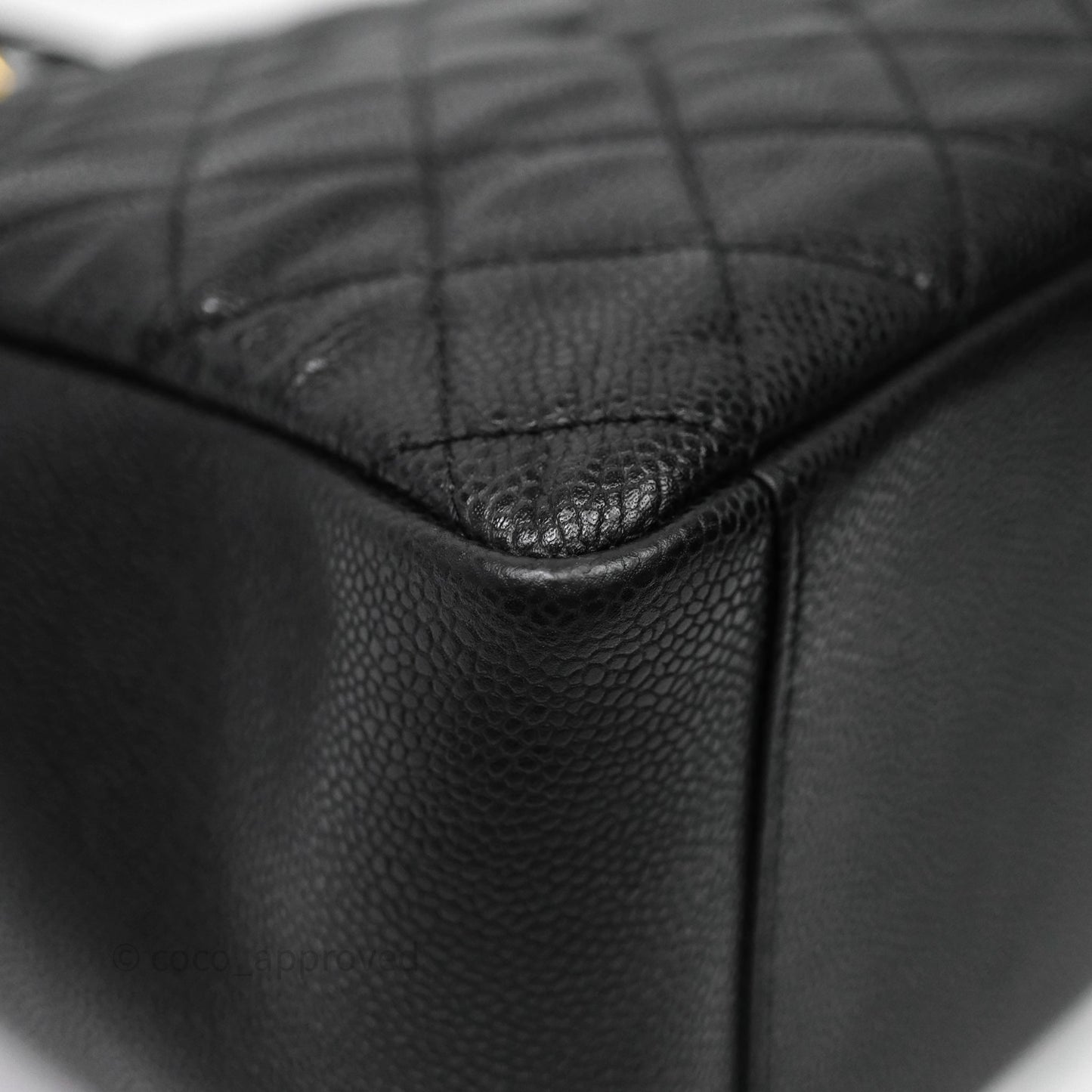 Chanel GST Black Caviar Gold Hardware