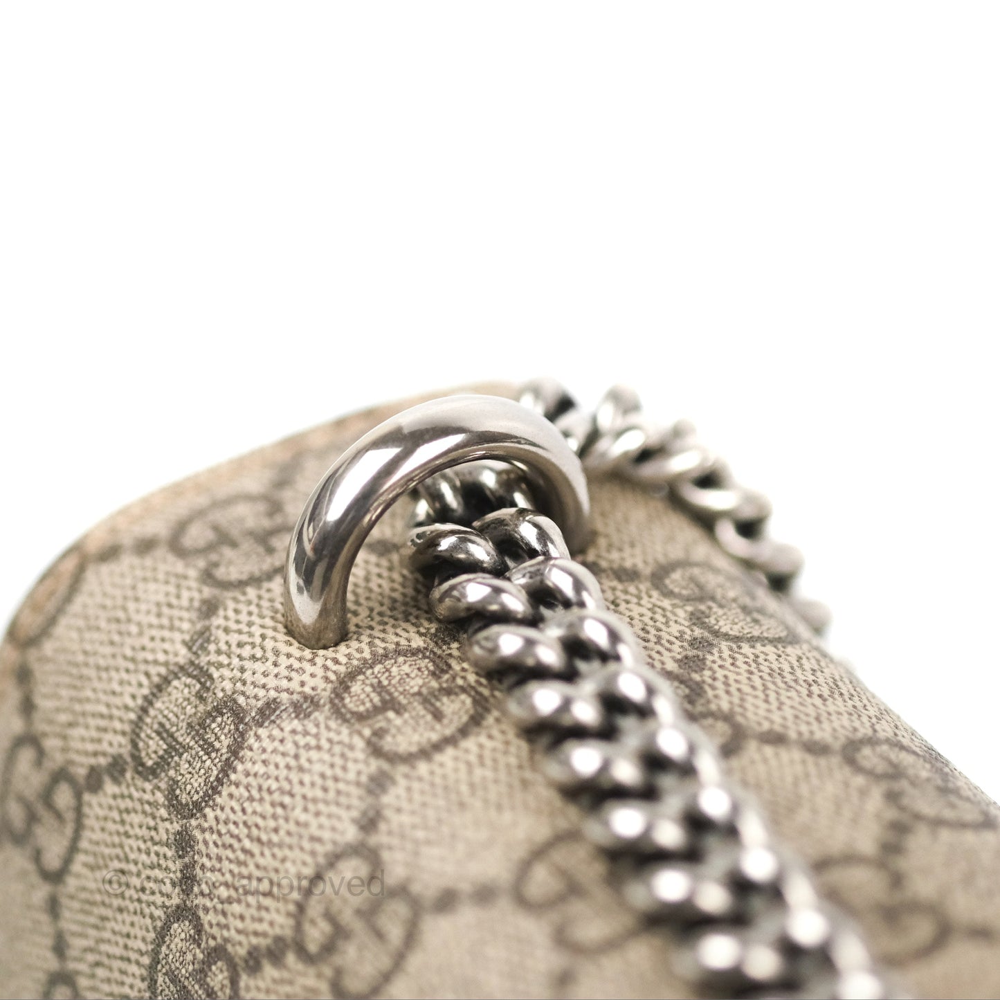 Gucci Dionysus GG Supreme Small Bag Ruthenium Hardware