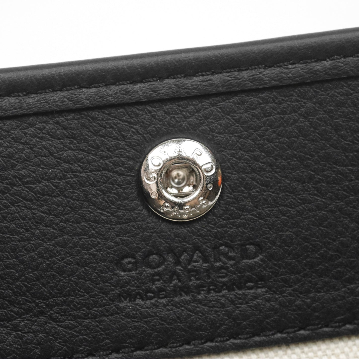 Goyard Anjou Mini Bag Goyardine Canvas Black