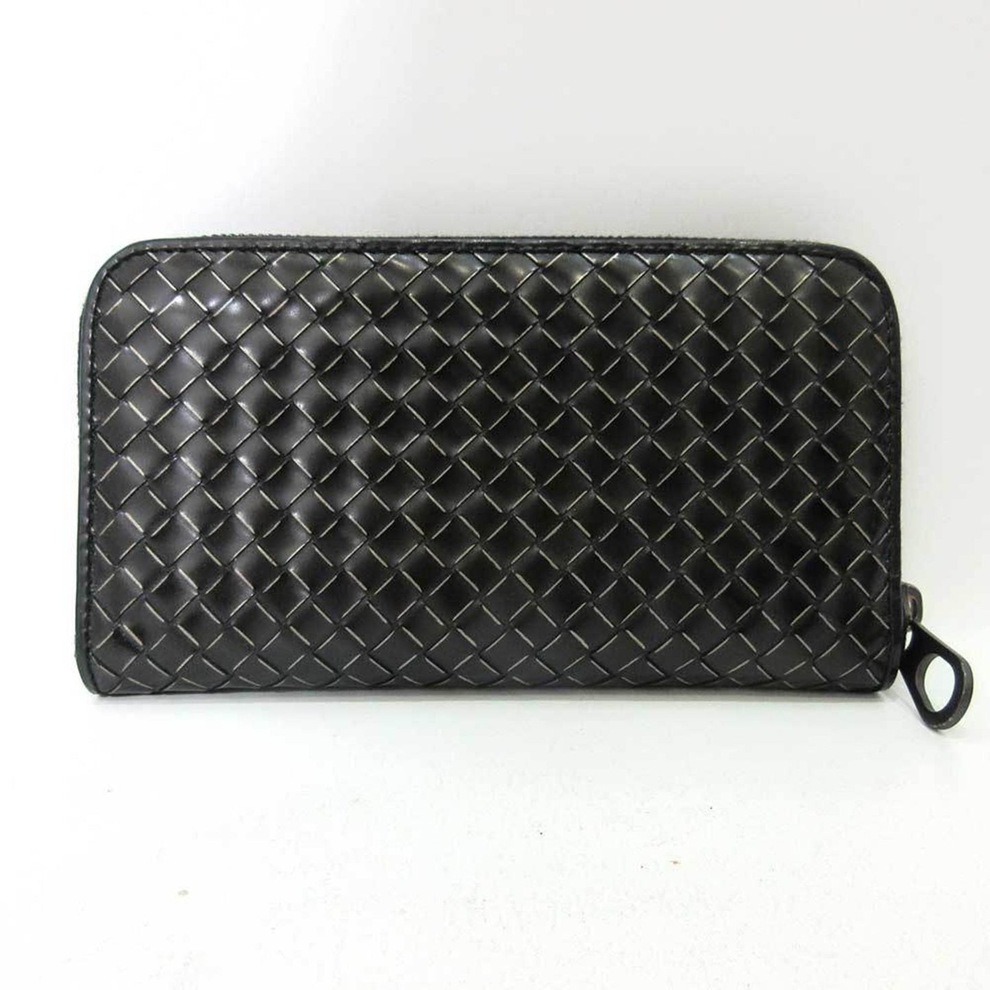 Luxury Bottega Veneta Intrecciato  Leather Long Wallet (Bi-Fold) ()