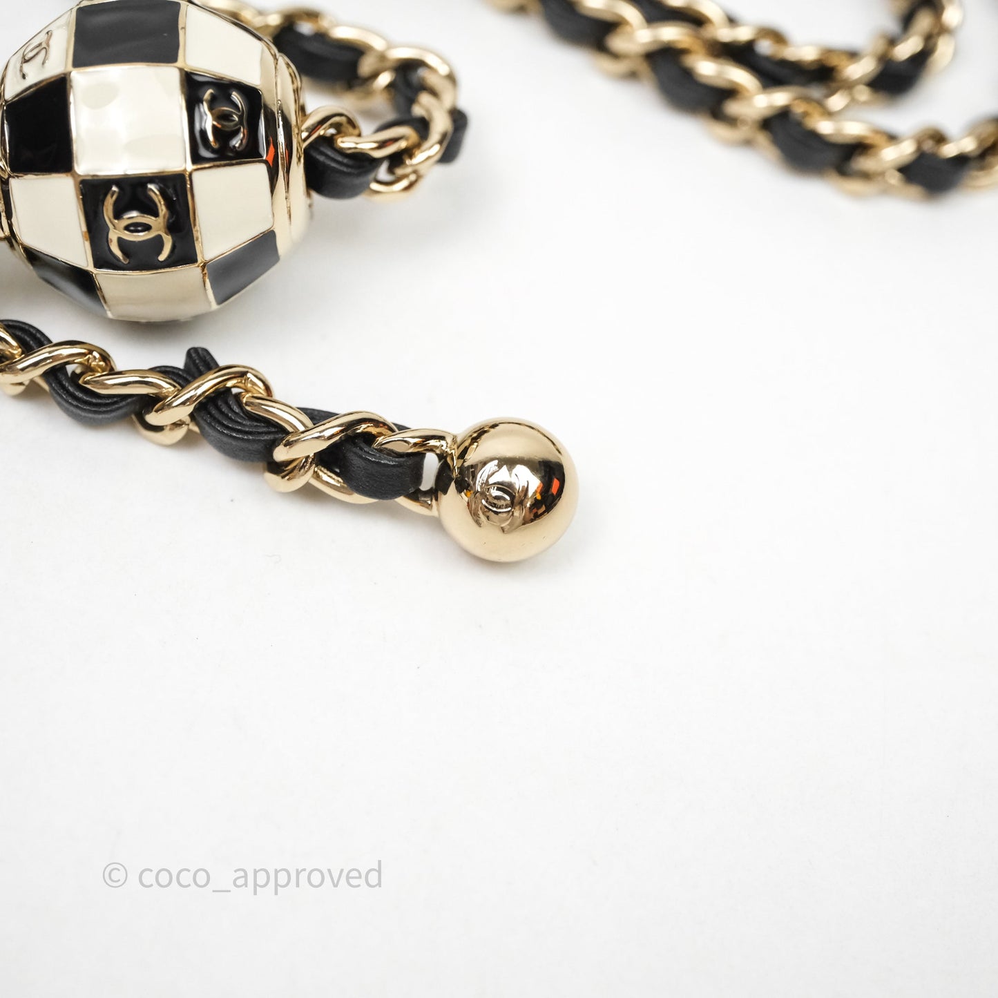 Chanel Ball Crush Mini Rectangular Black Lambskin Gold Hardware