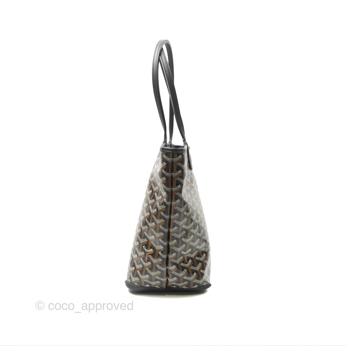 Goyard Artois Goyardine Canvas PM⁣⁣⁣⁣⁣⁣⁣⁣⁣⁣⁣⁣⁣⁣⁣⁣⁣⁣⁣⁣ Black