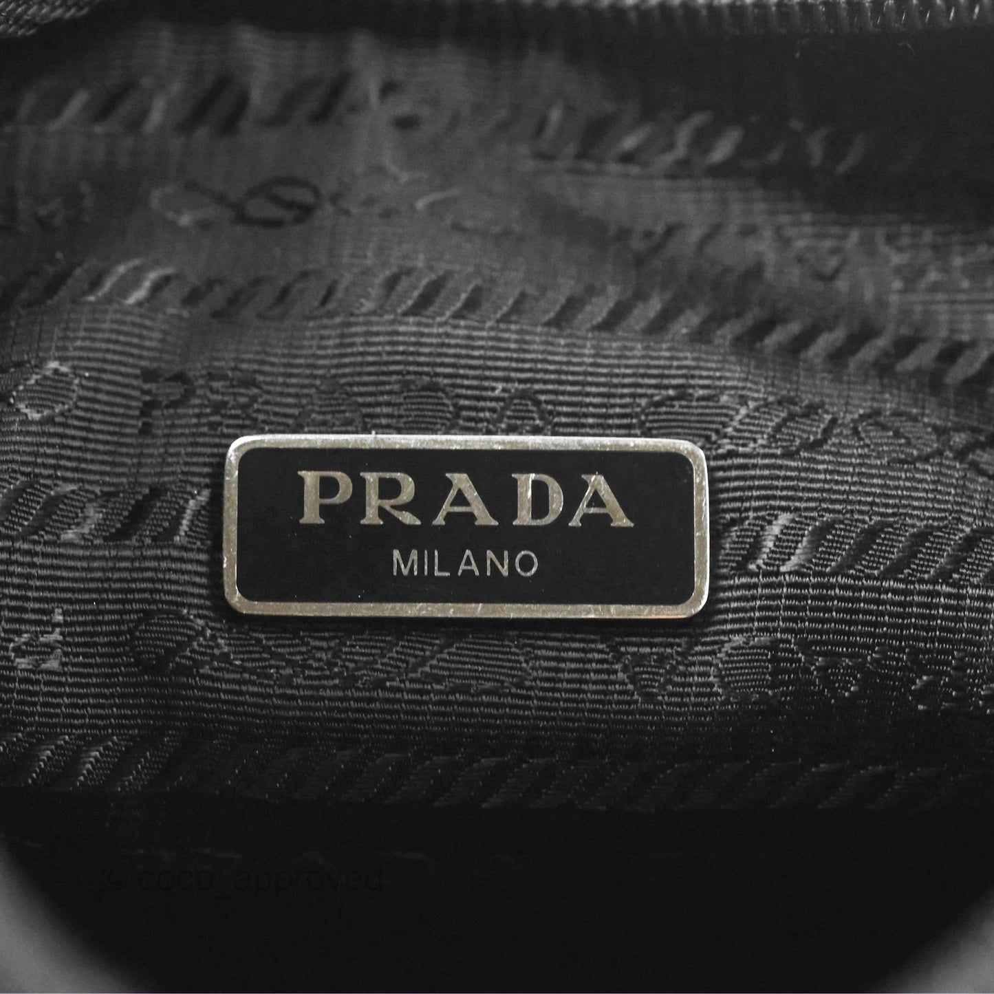 Prada Re-Edition 2000 Nylon Mini Bag Black