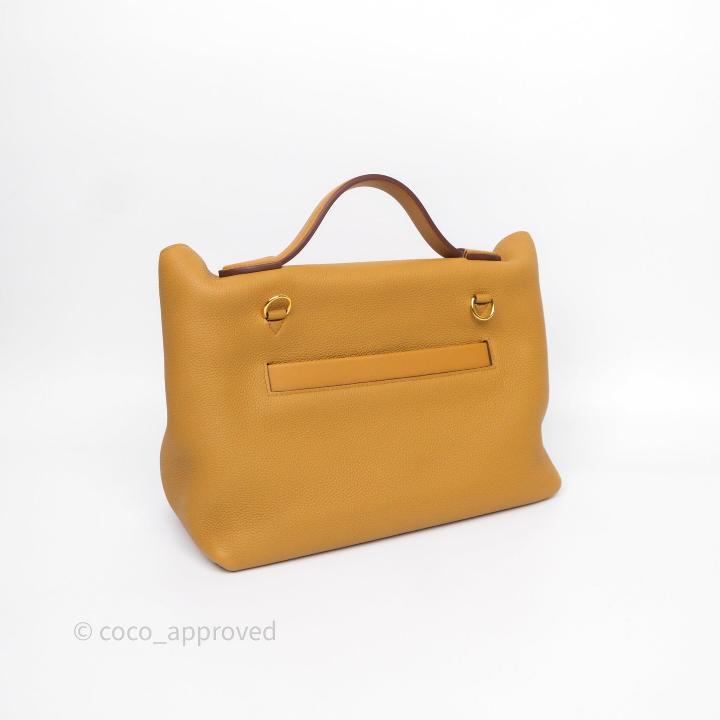 Hermès 24/24 29 Sesame 2S/ Terre Battue R1 Clemence/ Swift Gold Hardware