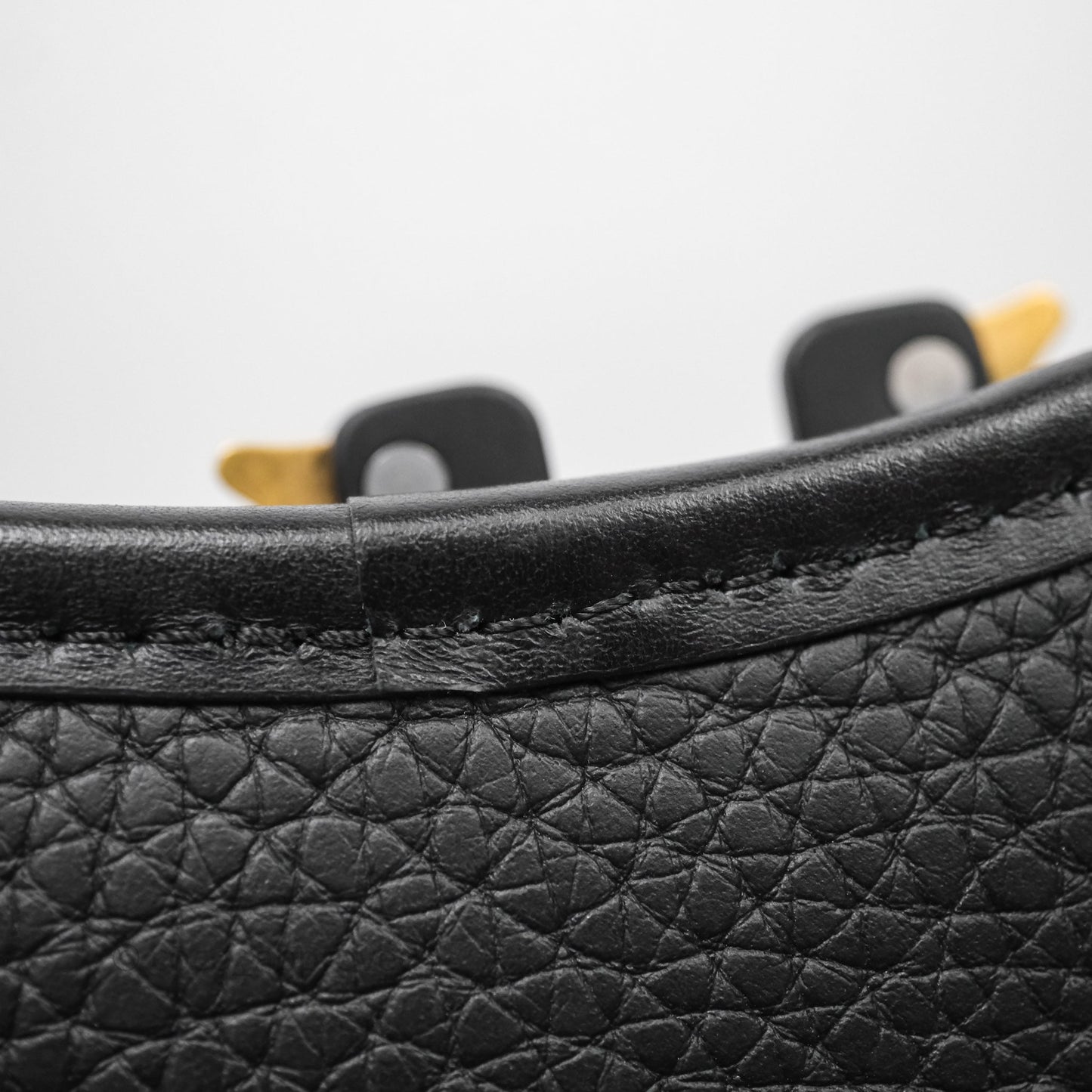 Dior Men's Mini Gallop Bag Black Grained Calfskin