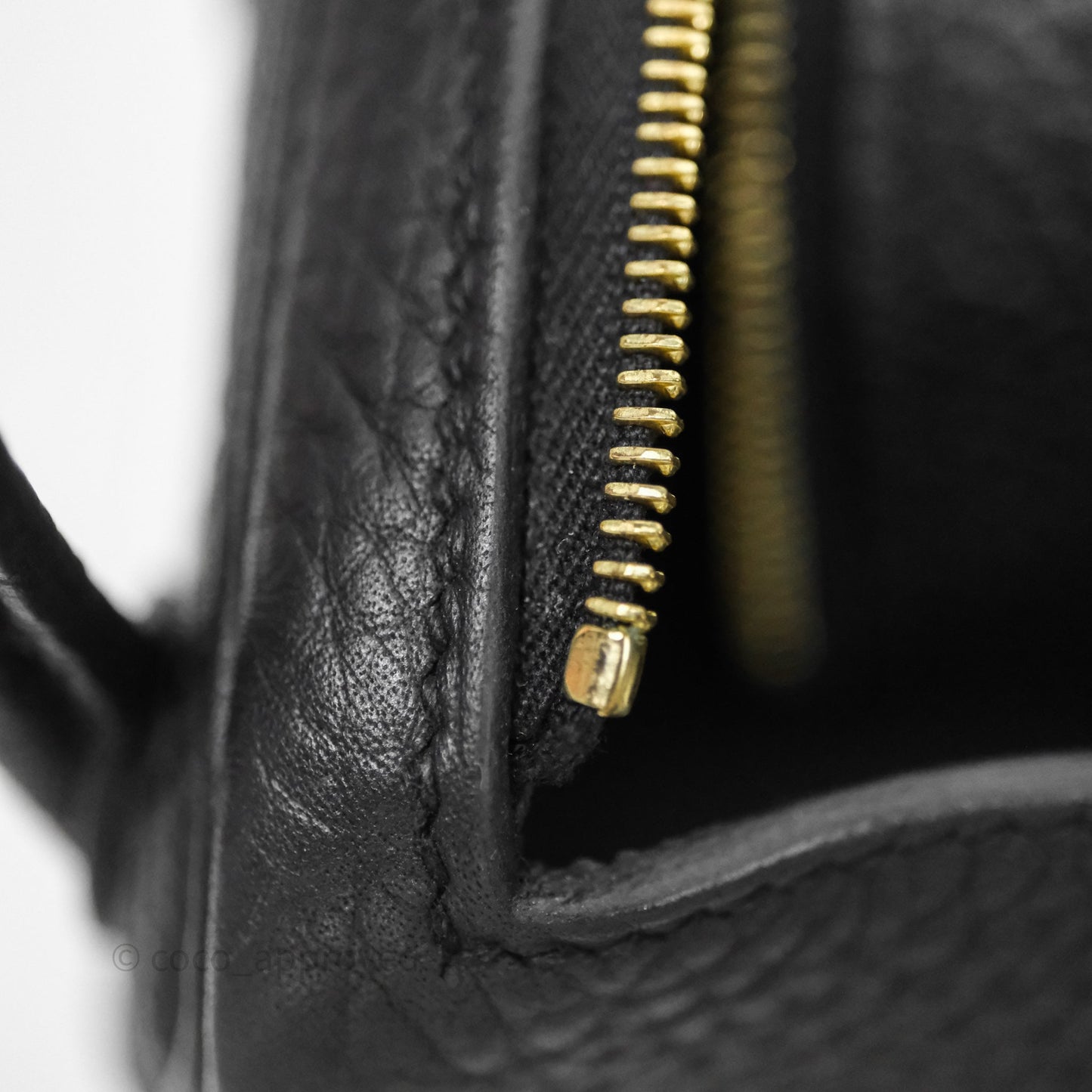 Hermès Mini Lindy 20 Noir 89 Clemence Gold Hardware