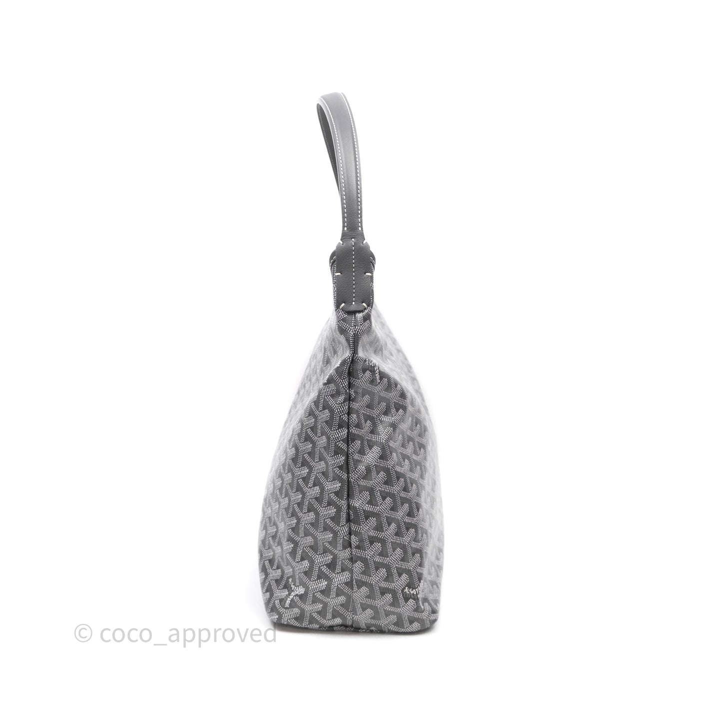 Goyard Bohème Hobo Bag Grey Goyardine Canvas