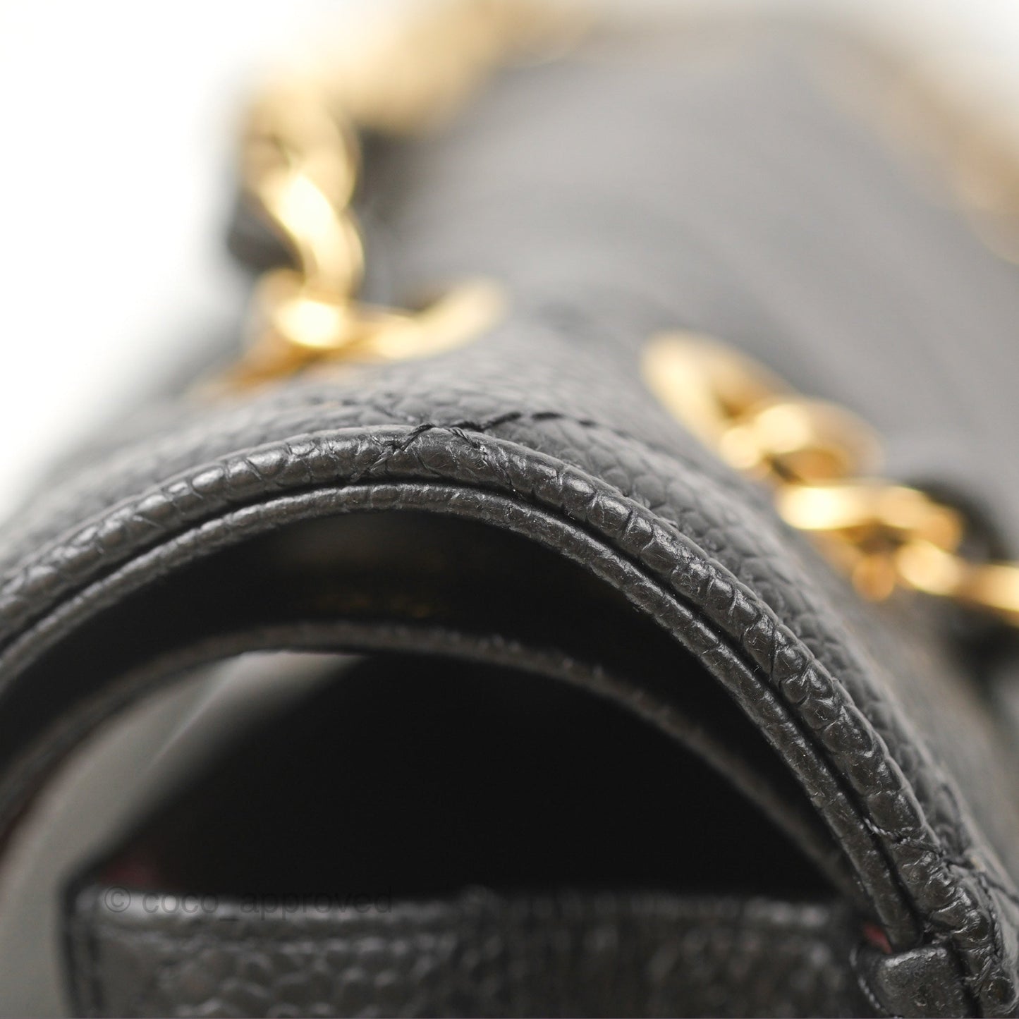 Chanel Classic Small S/M Flap Black Caviar Gold Hardware