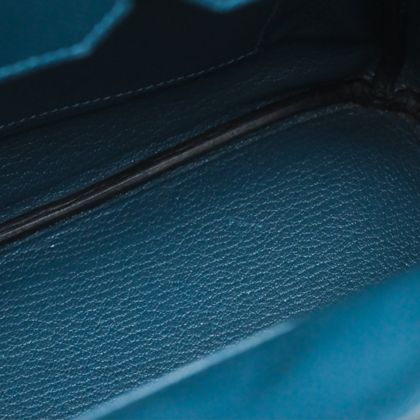 Hermès Birkin 30 Retourne Bleu de Prusse 7P Epsom Gold Hardware