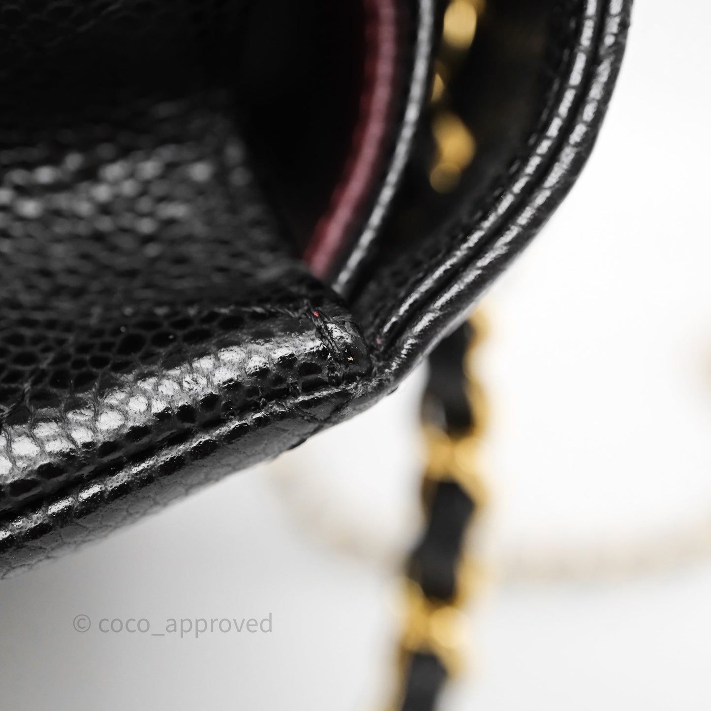 Chanel Classic M/L Medium Double Flap Black Caviar Gold Hardware