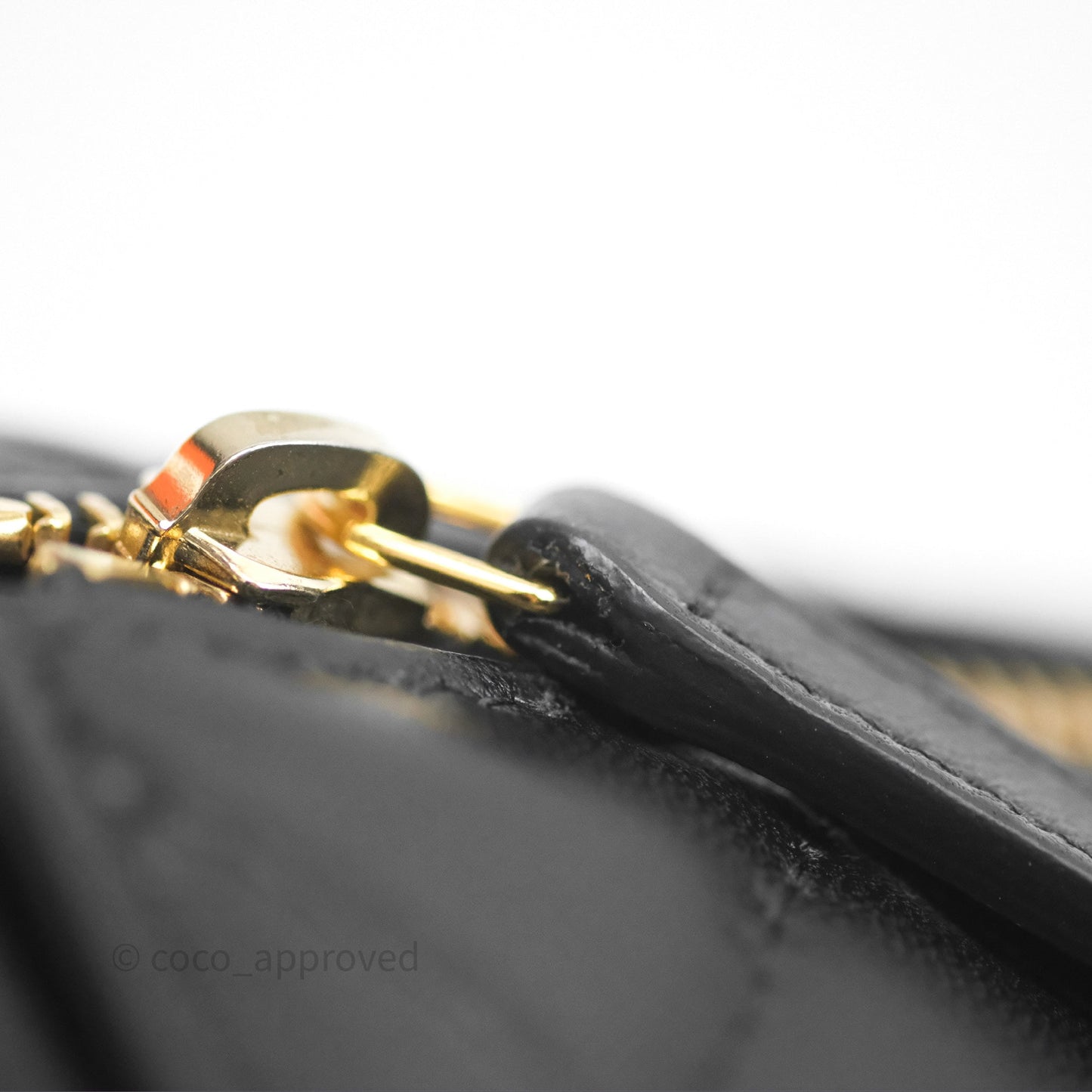 Chanel Classic Short Flap Wallet Black Lambskin Gold Hardware