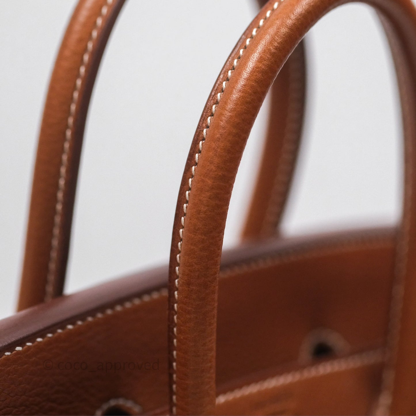 Hermès Birkin 25 Retourne Fauve 34 Barenia Gold Hardware