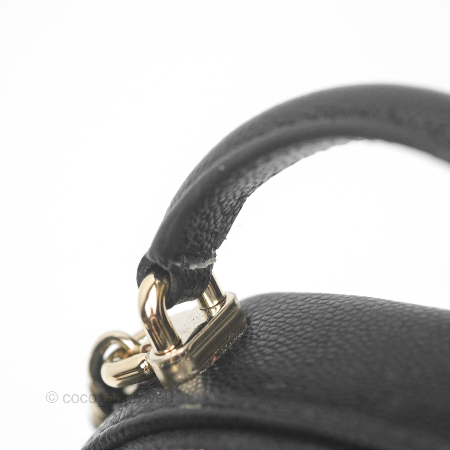 Chanel Classic Mini Backpack Black Caviar Gold Hardware