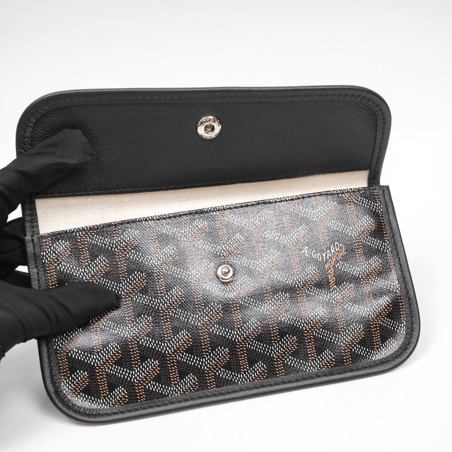 Goyard St Louis Tote PM Black