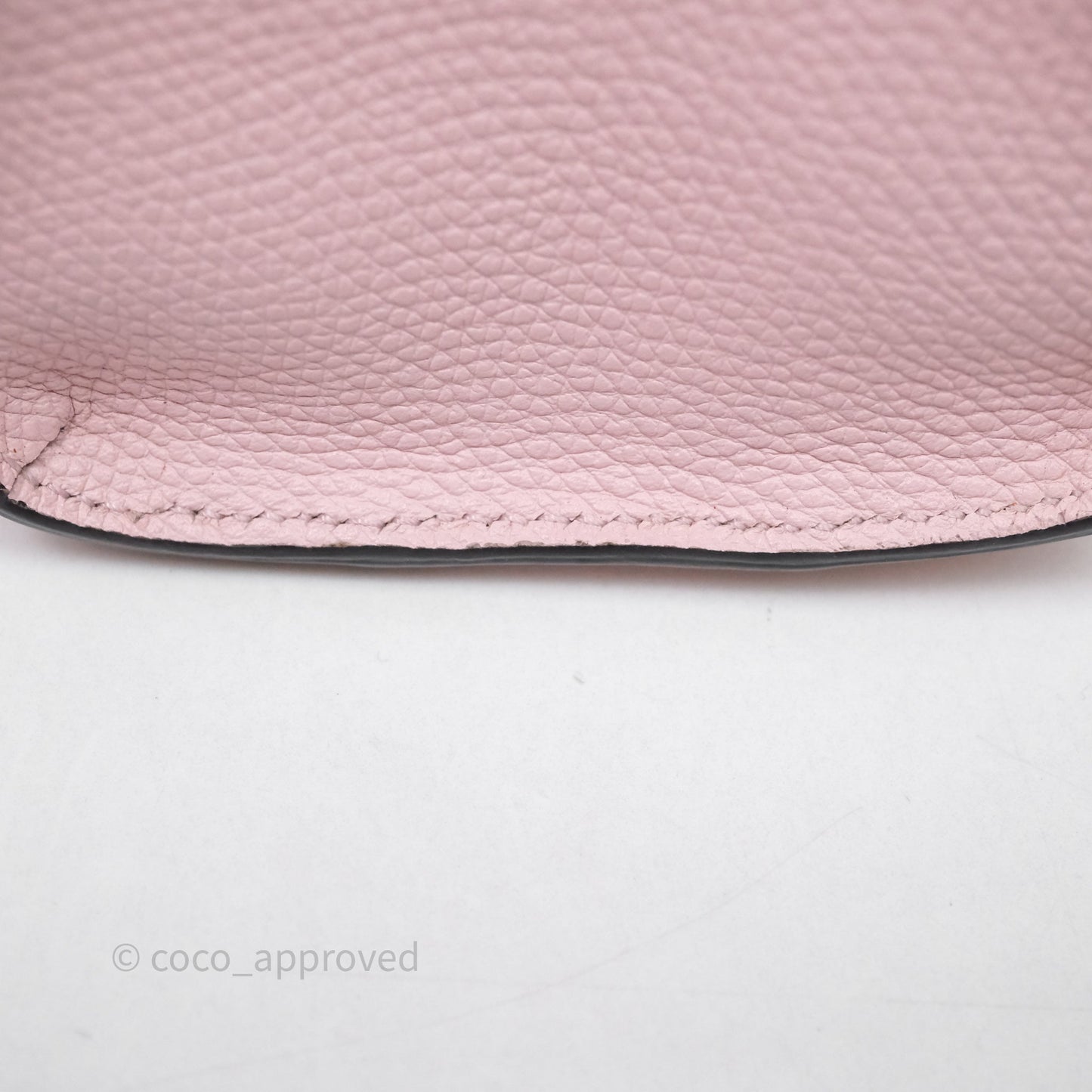 Valentino Garavani Small Vsling Grainy Calfskin Bag Light Pink Aged Gold Hardware