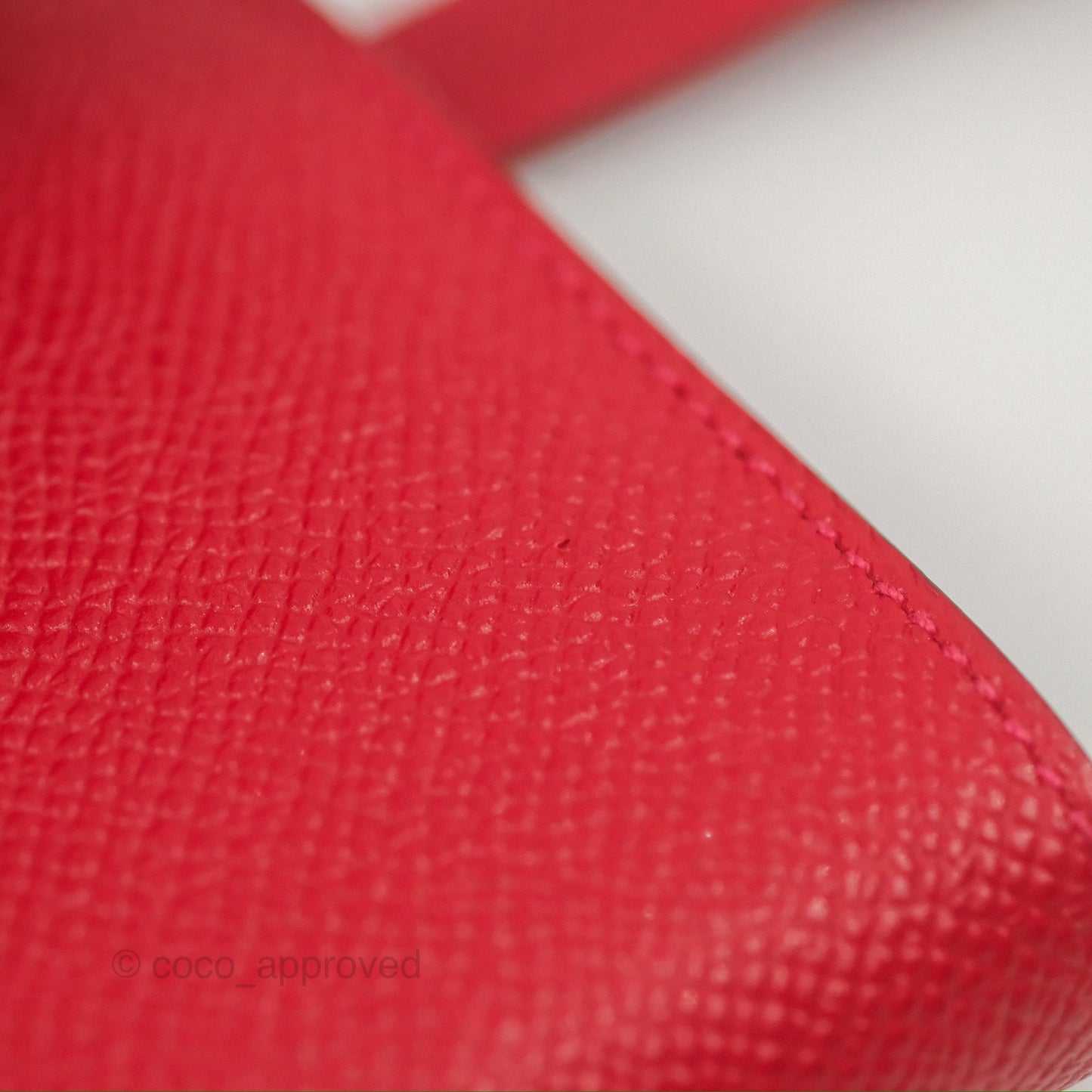 Hermès Kelly Wallet Rouge Casaque Epsom Gold Hardware
