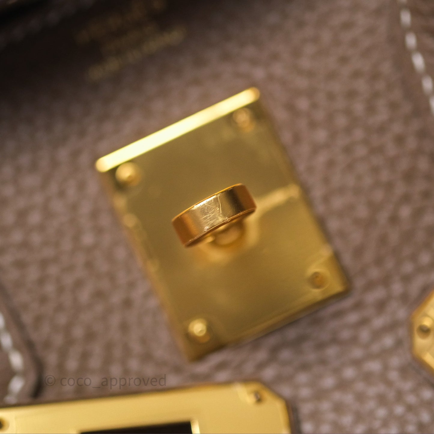 Hermès Birkin 30 Retourne Etoupe 18 Togo Gold Hardware