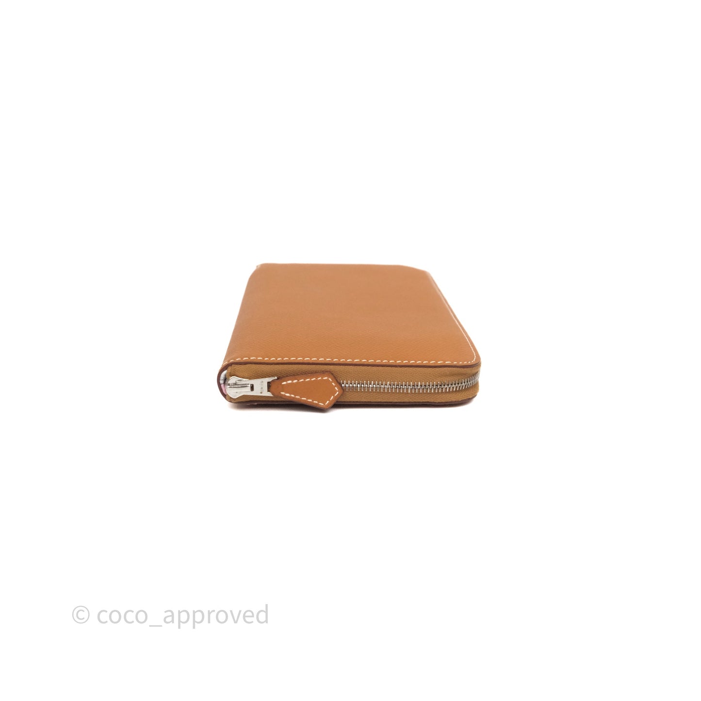 Hermès Silk In Classique Long Wallet Gold Epsom
