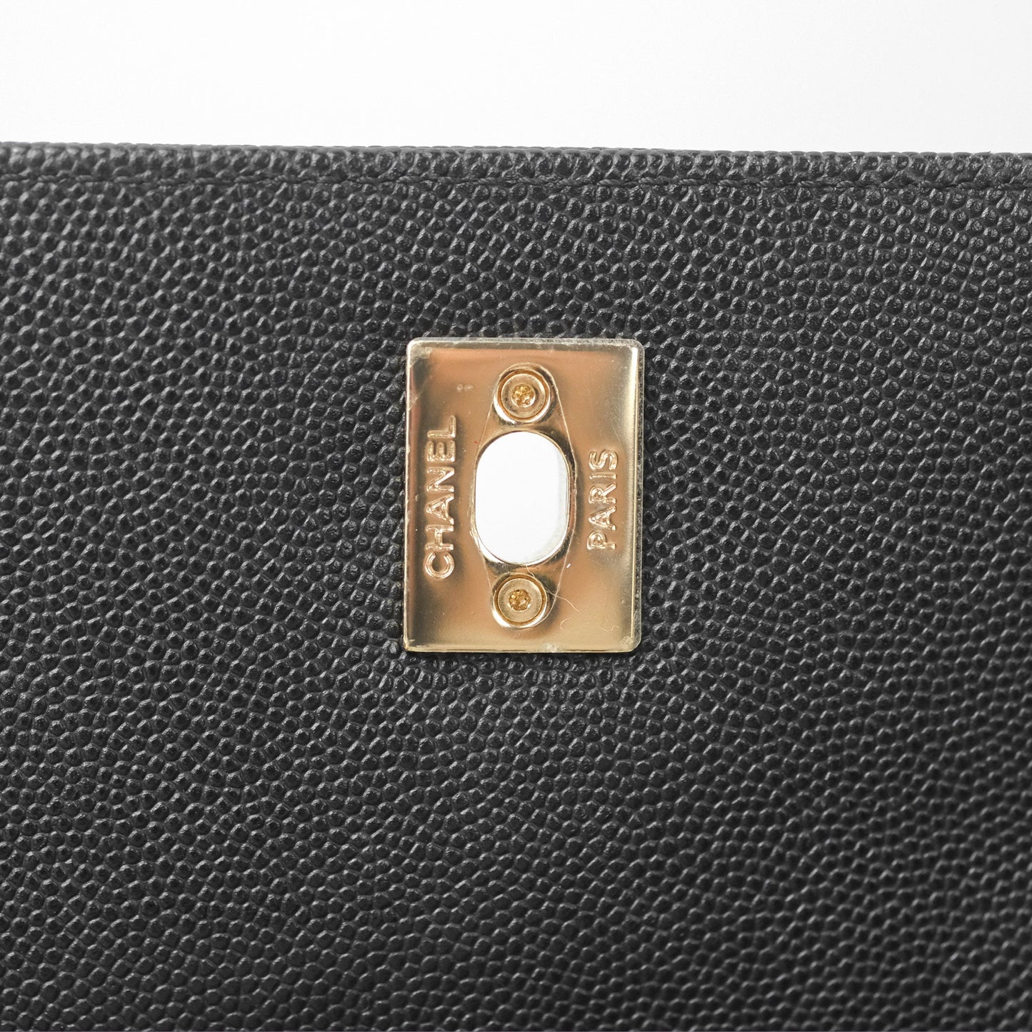 Chanel Quilted Business Affinity Backpack Black Caviar Gold Hardware