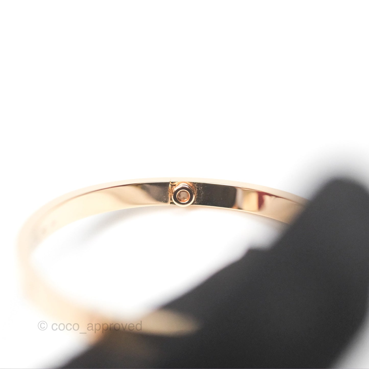 Cartier Small Love Bracelet Rose Gold Size 15