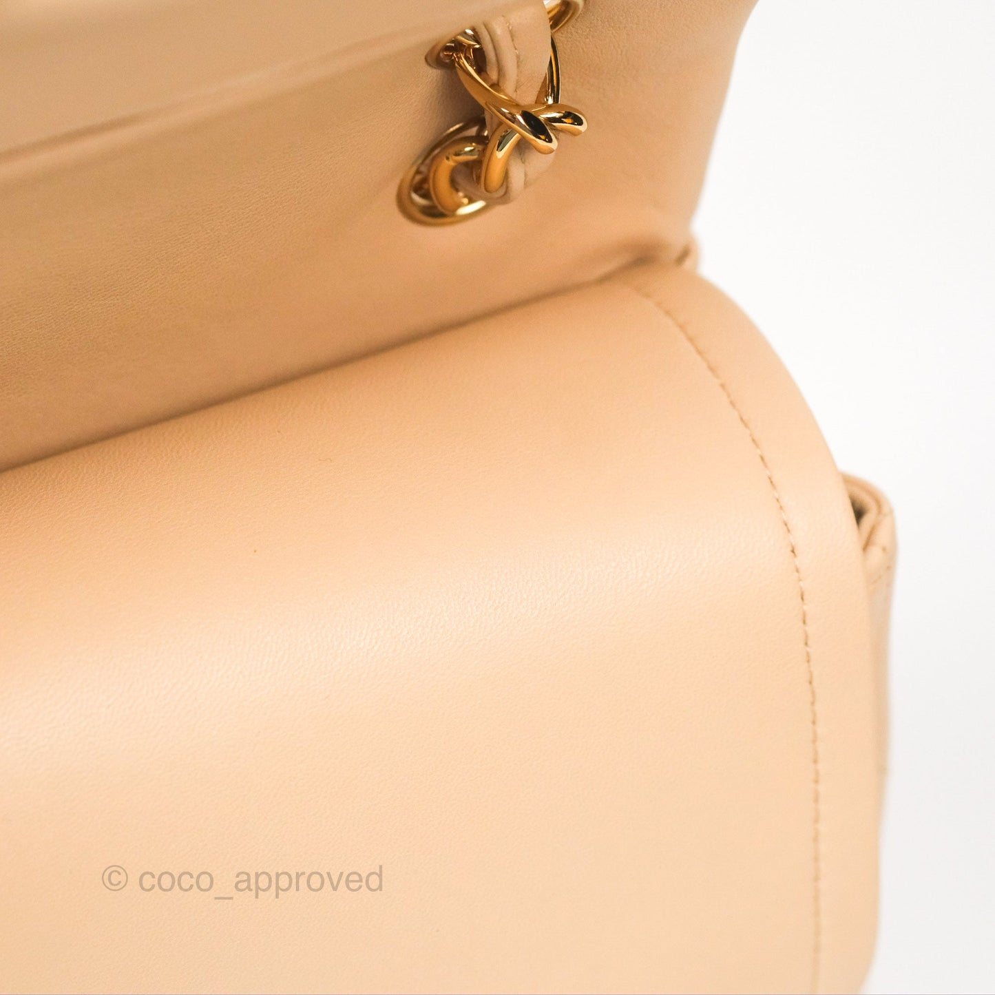 Chanel Jumbo Double Flap Beige Lambskin Gold Hardware⁣⁣