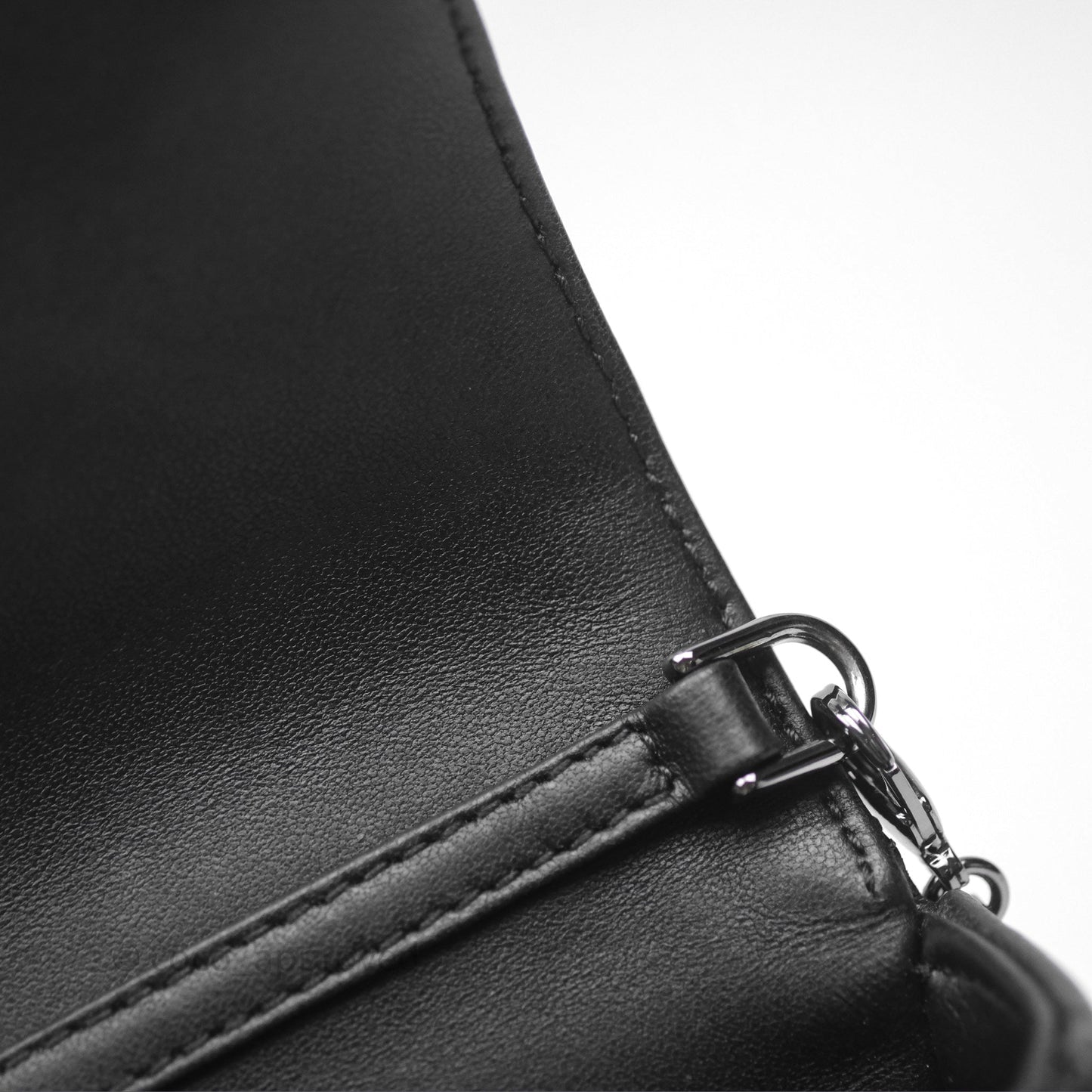 Christian Dior Dior Talk Phone Pouch Black Cannage Lambskin