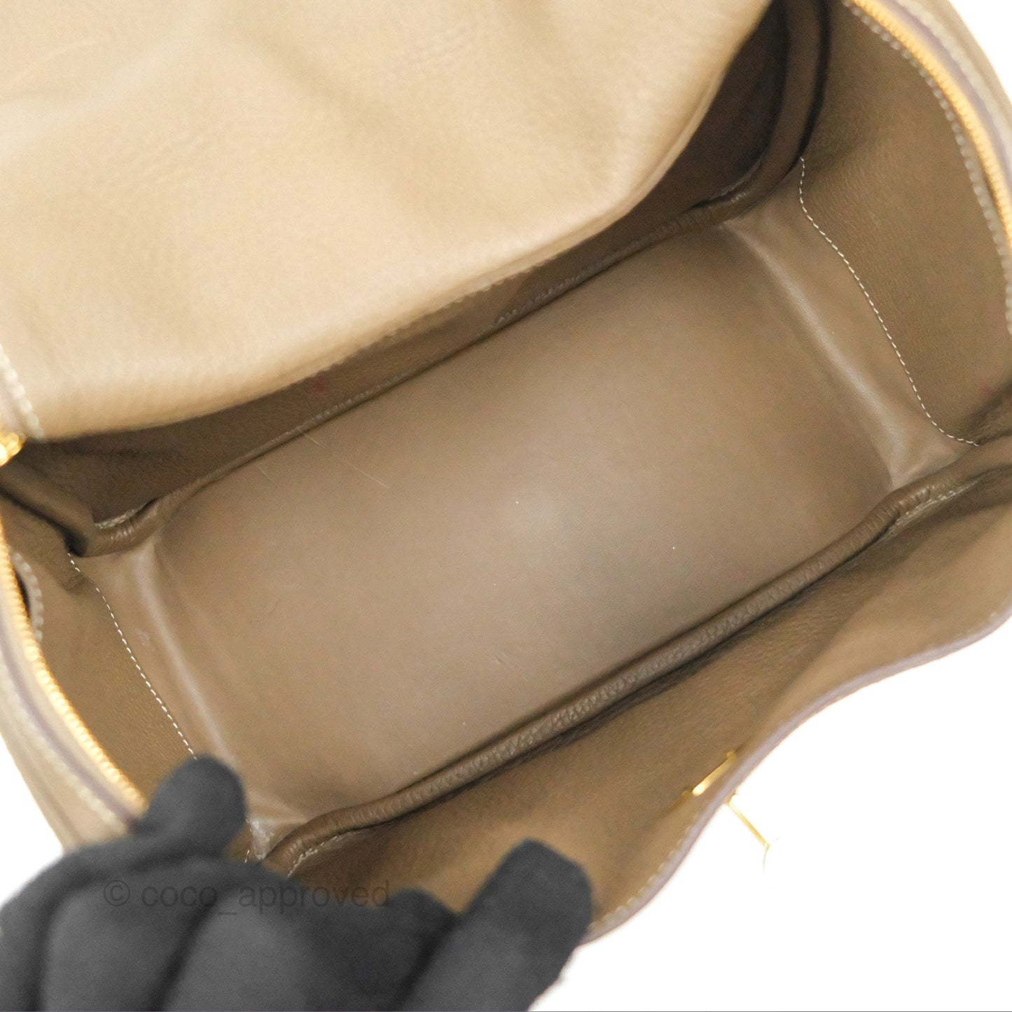 Hermès Lindy 26 Etoupe Clemence Gold Hardware