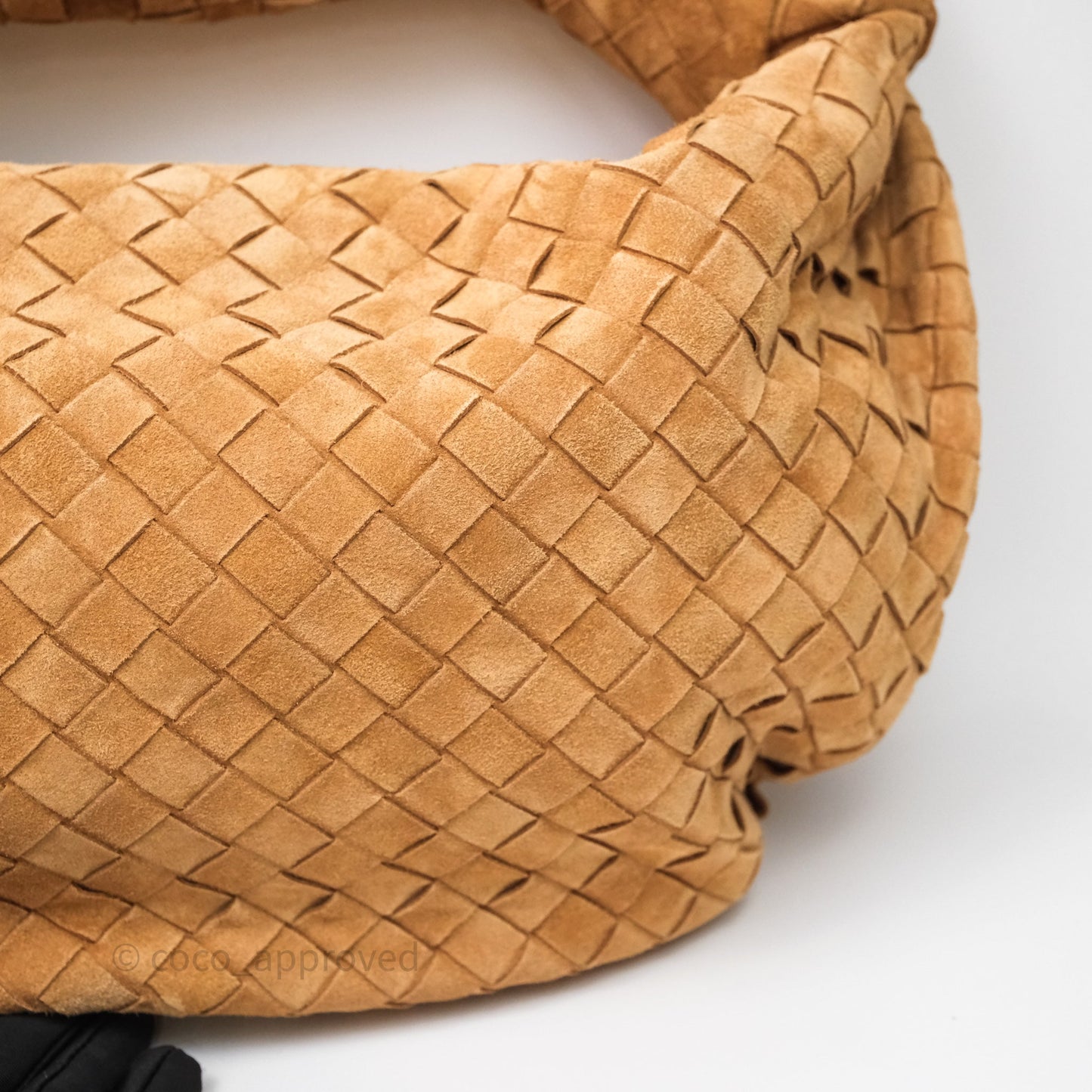 Bottega Veneta Classic Jodie Brown Suede Intrecciato