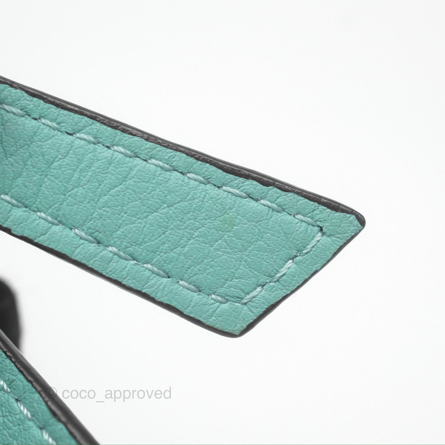 Loewe x Studio Ghibli Spirited Away Mini Puzzle Mint Calfskin
