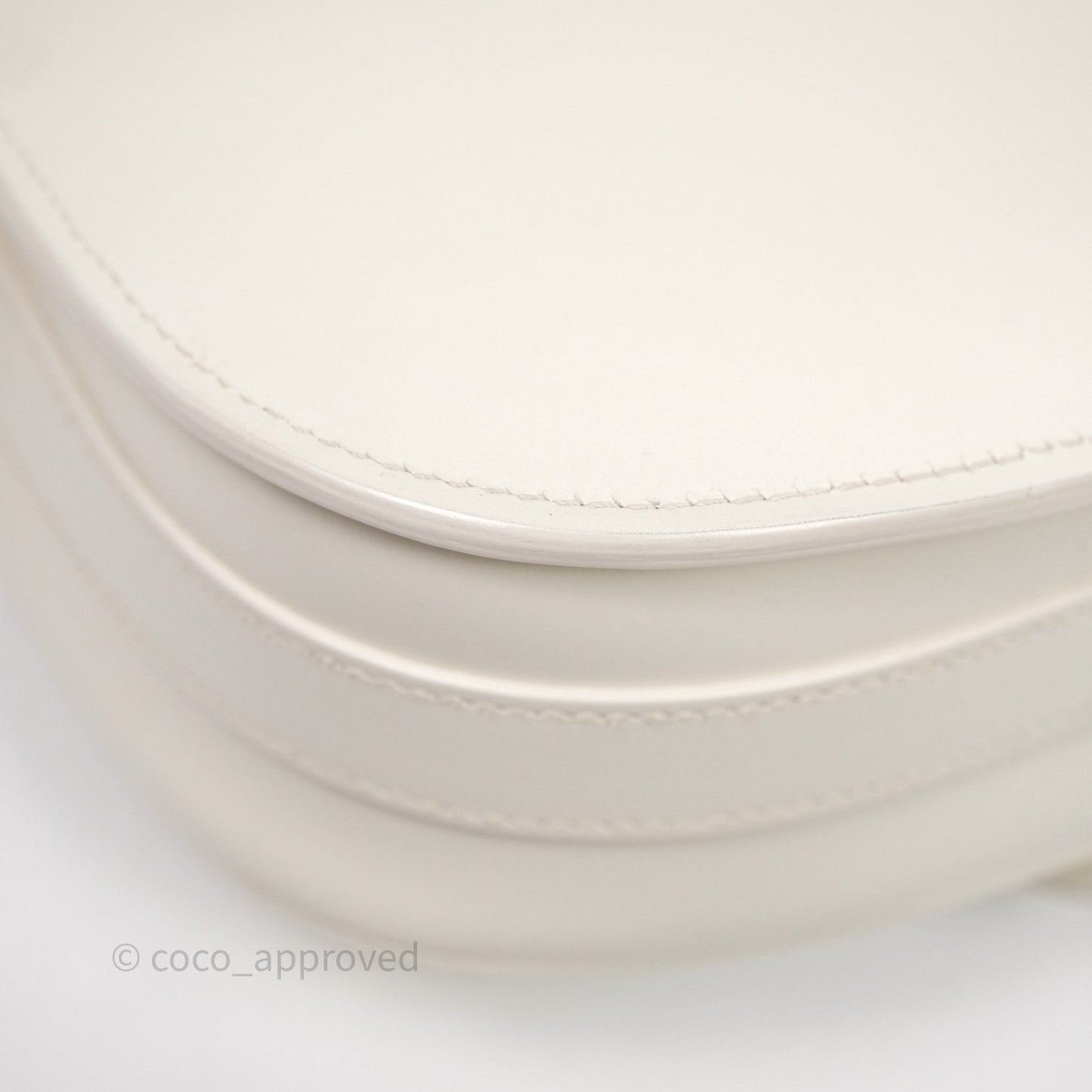 Dior Medium Bobby Bag Off White Calfskin Gold Hardware