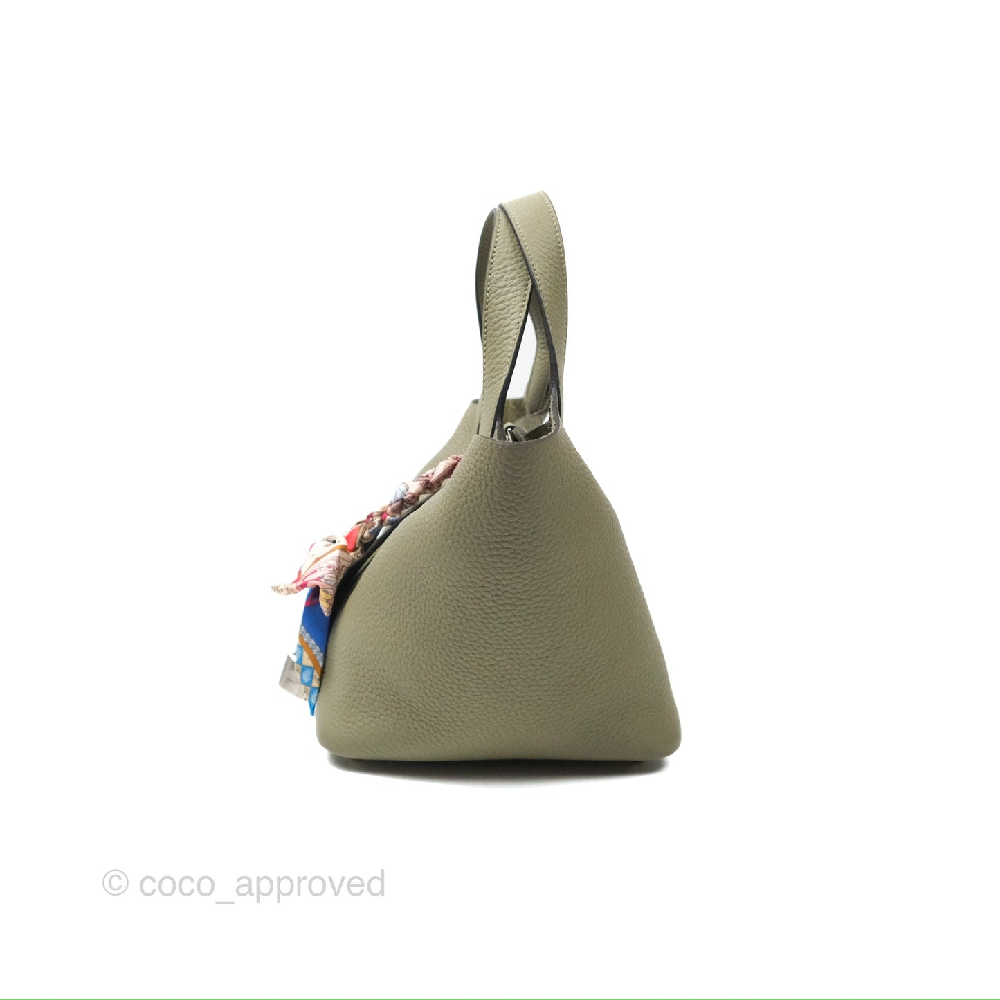Hermès Picotin 18 Lock Sauge Palladium Hardware