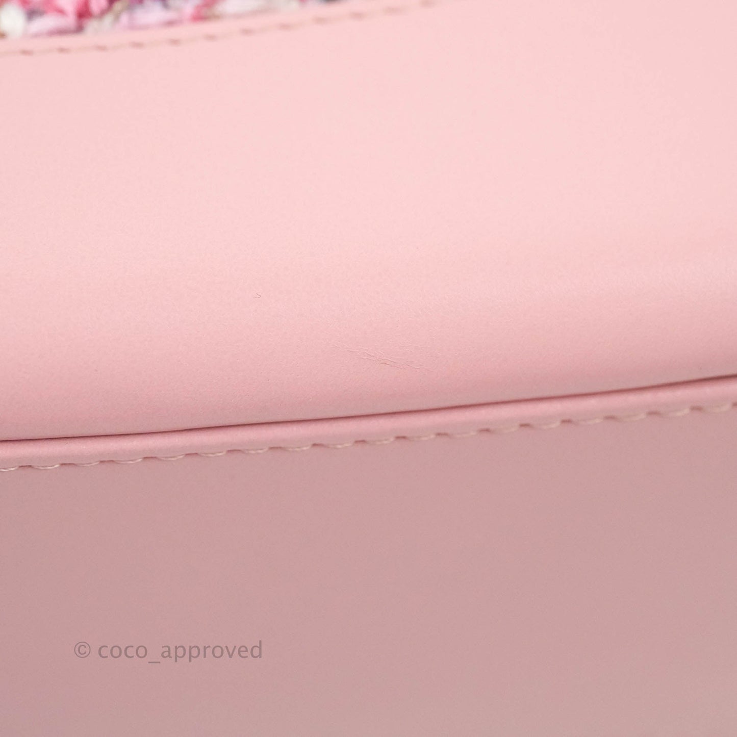 Chanel Gabrielle Small Backpack Pink Tweed Aged Calfskin