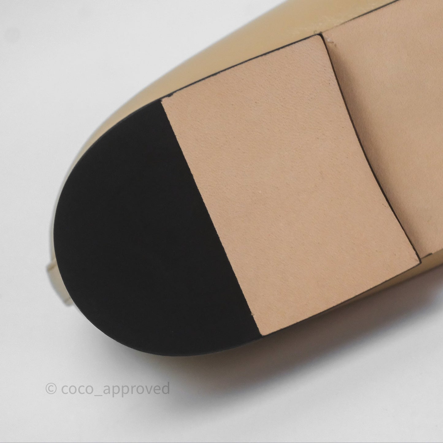 Chanel Ballerina Flats Black/Beige Size 38