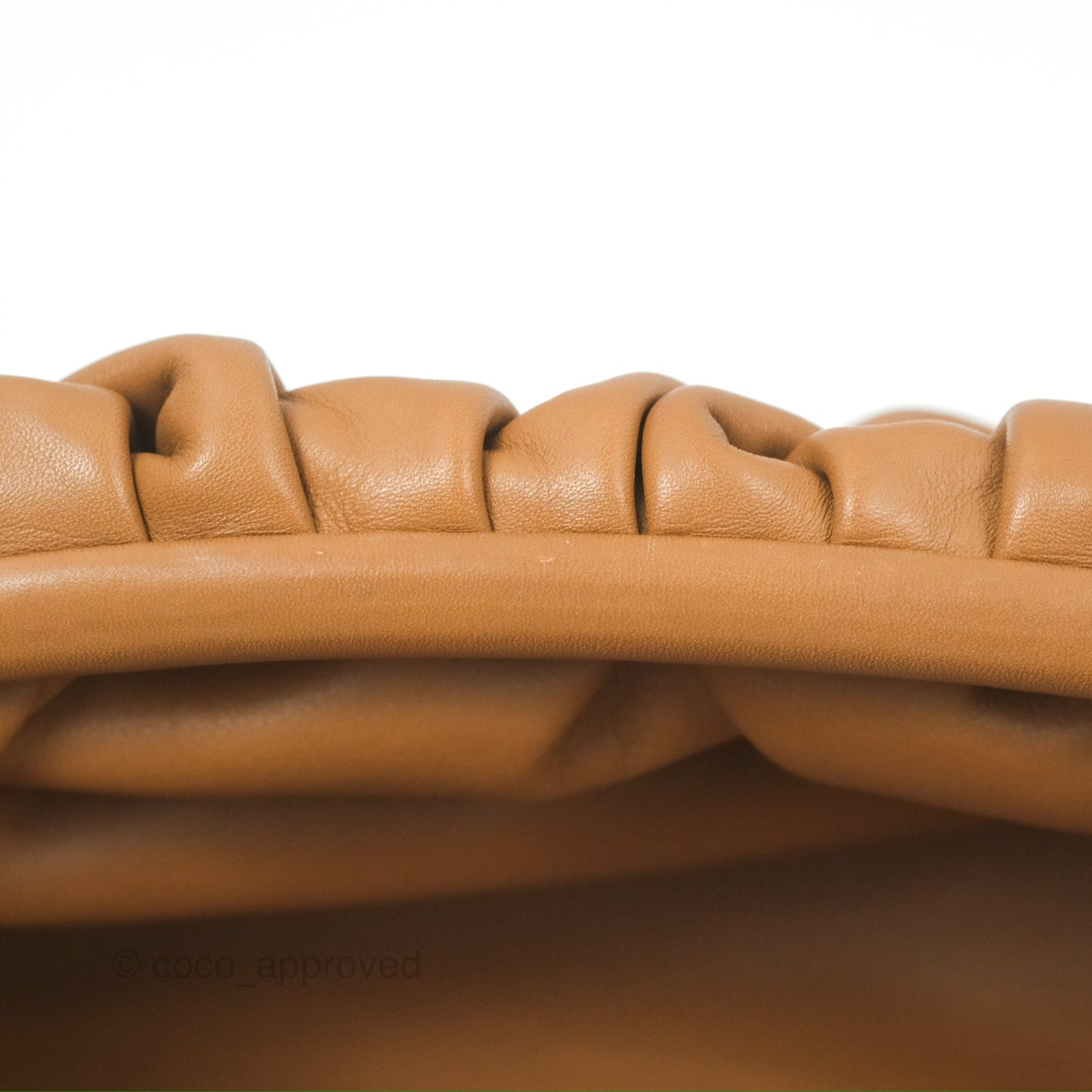 Bottega Veneta The Pouch Camel Butter Calfskin