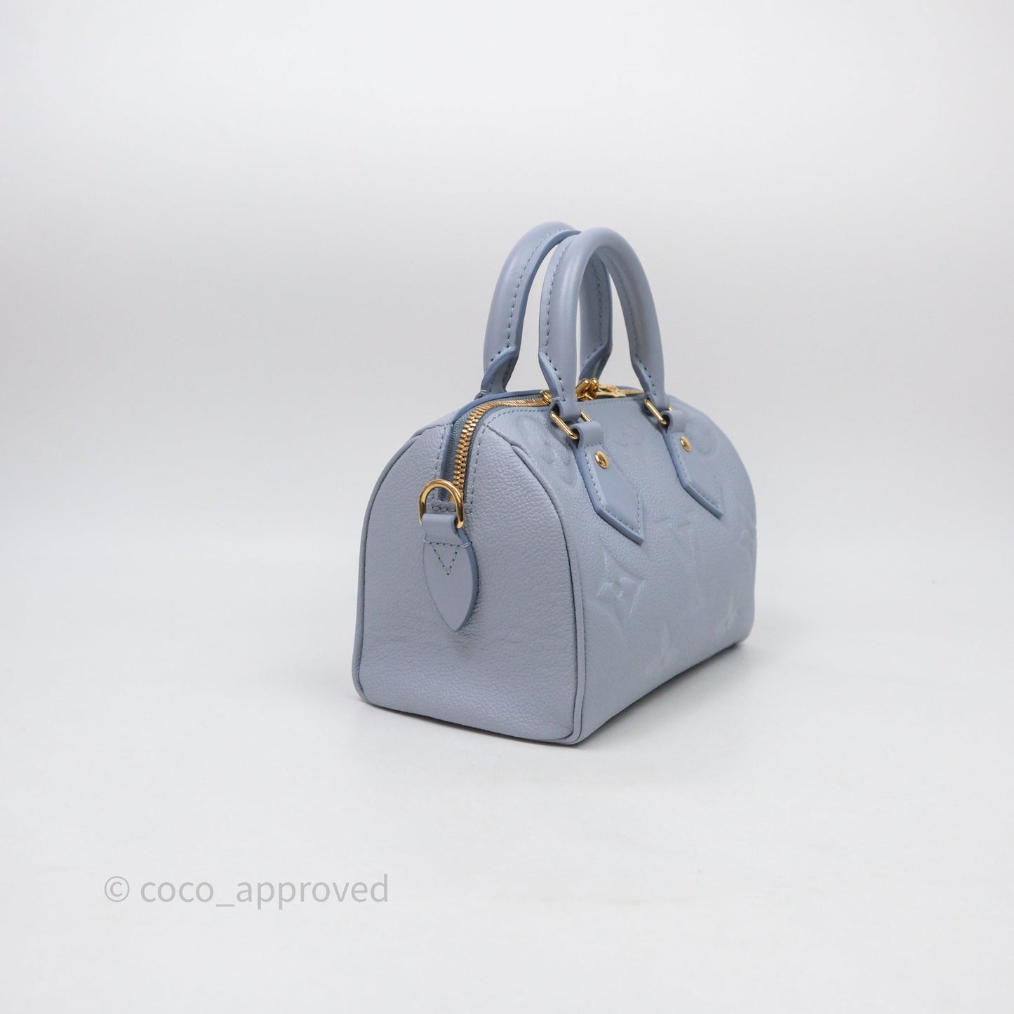 Louis Vuitton Speedy Bandoulière 20 Monogram Empreinte Lilac