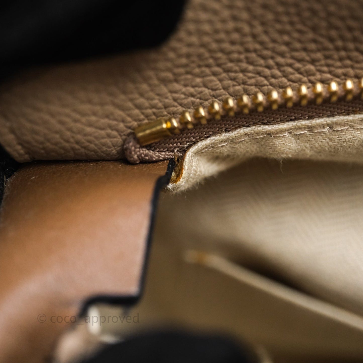 Loewe Small Puzzle Bag Sand Mink Grained Calfskin