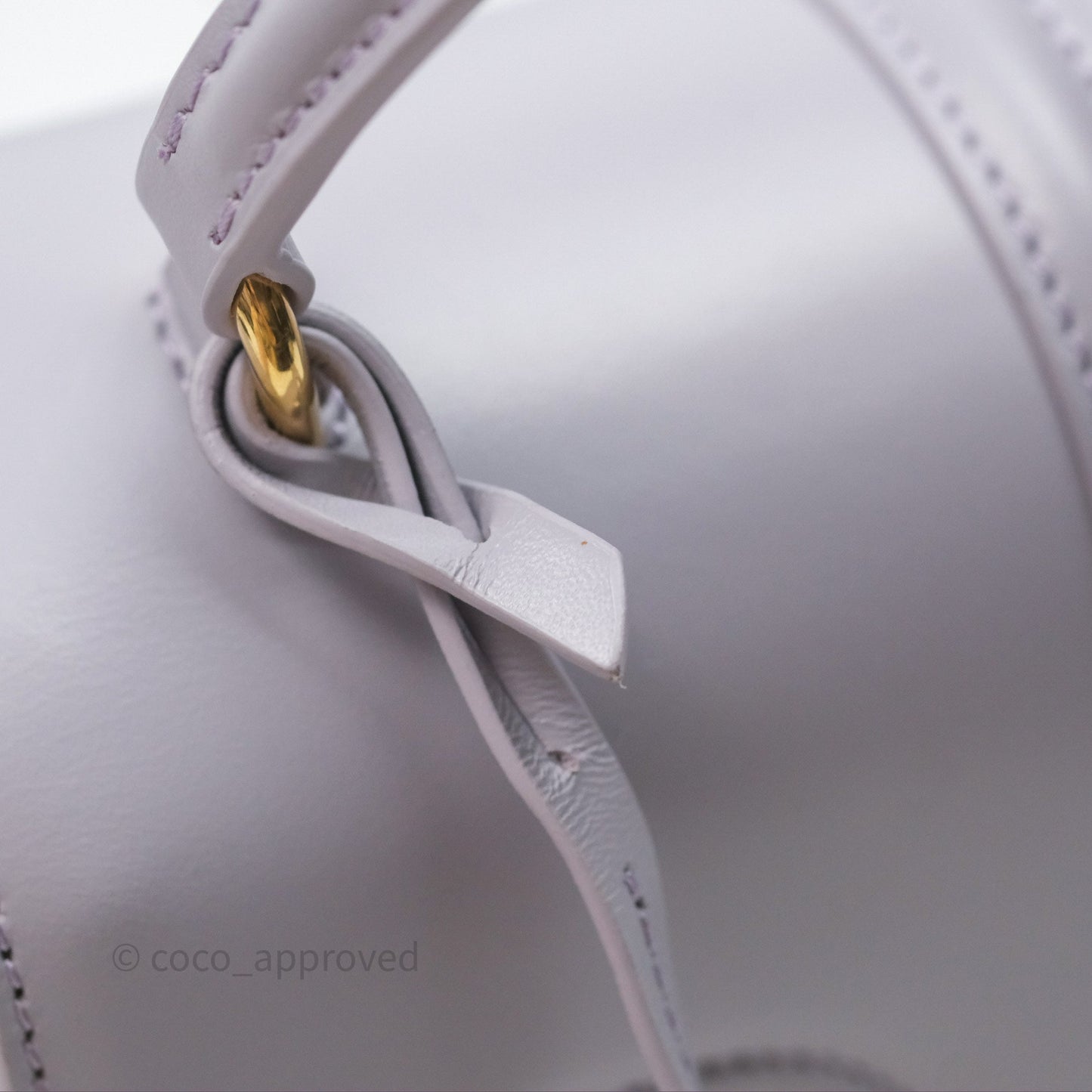 Celine Mini 16 Bag in Satinated Calfskin Light Lilac