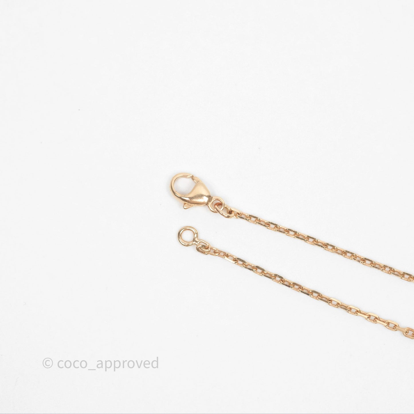 Hermès Mini Pop H Rose Dragee Pendant Necklace Rose Gold Hardware