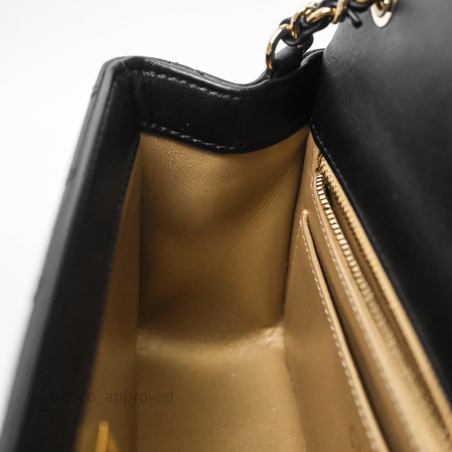Chanel Ball Crush Mini Rectangular Black Lambskin Gold Hardware