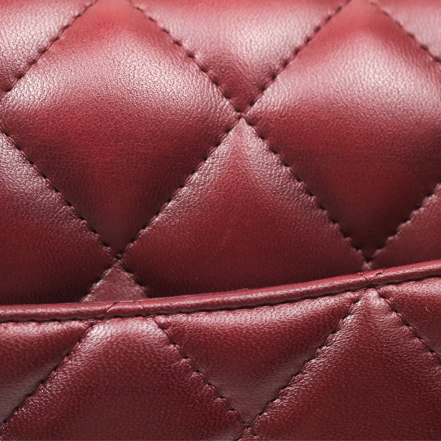 Chanel Jumbo Double Flap Burgundy Lambskin Gold Hardware