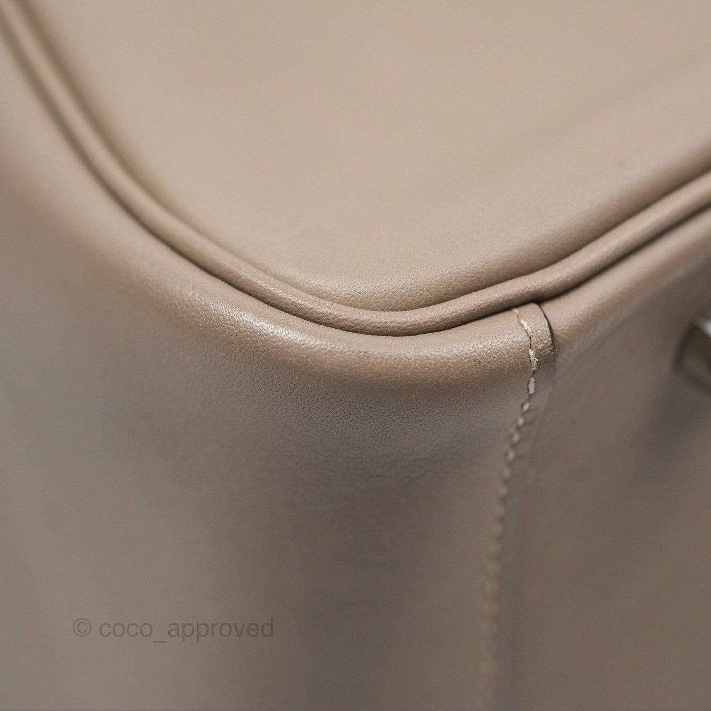 Hermès Lindy 30 Gris Asphalte M8/ Blue Indigo 76 Swift Palladium Hardware