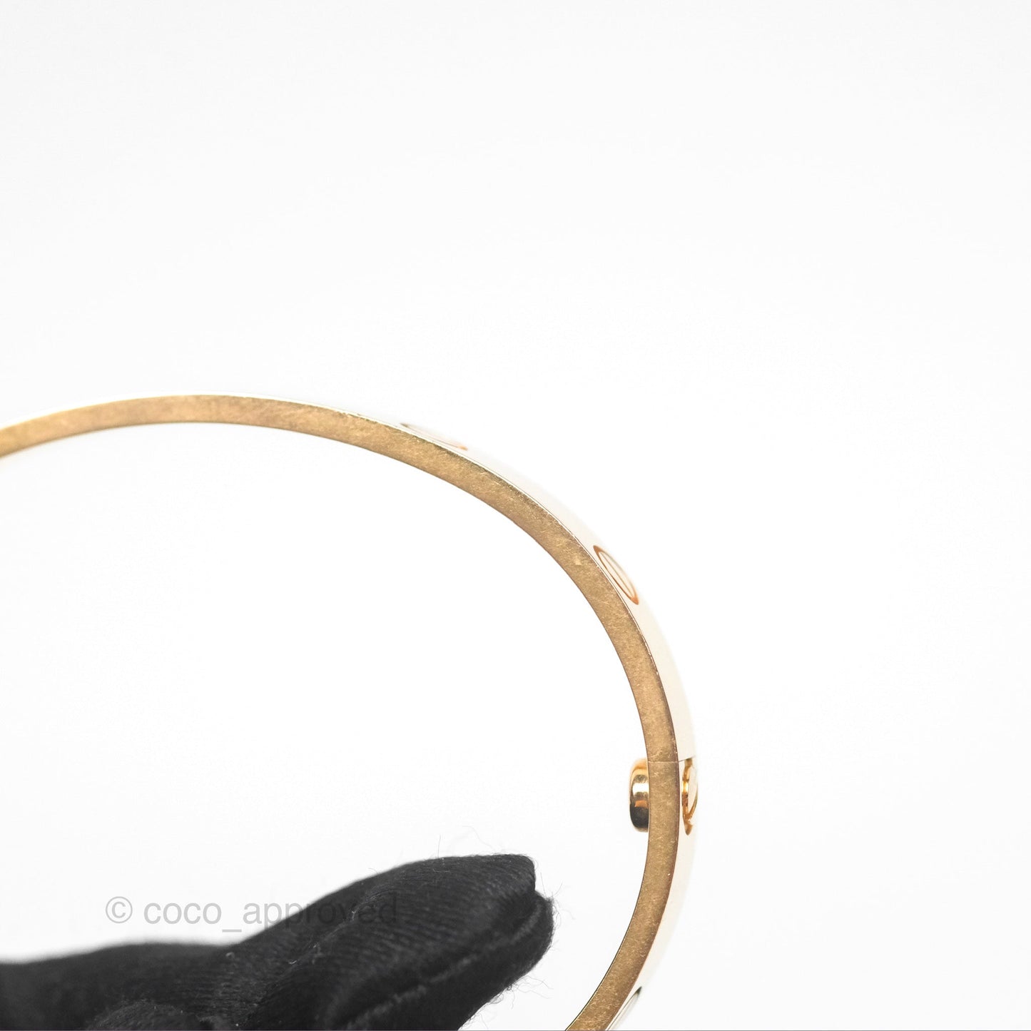 Cartier Love Bracelet Rose Gold Size 16