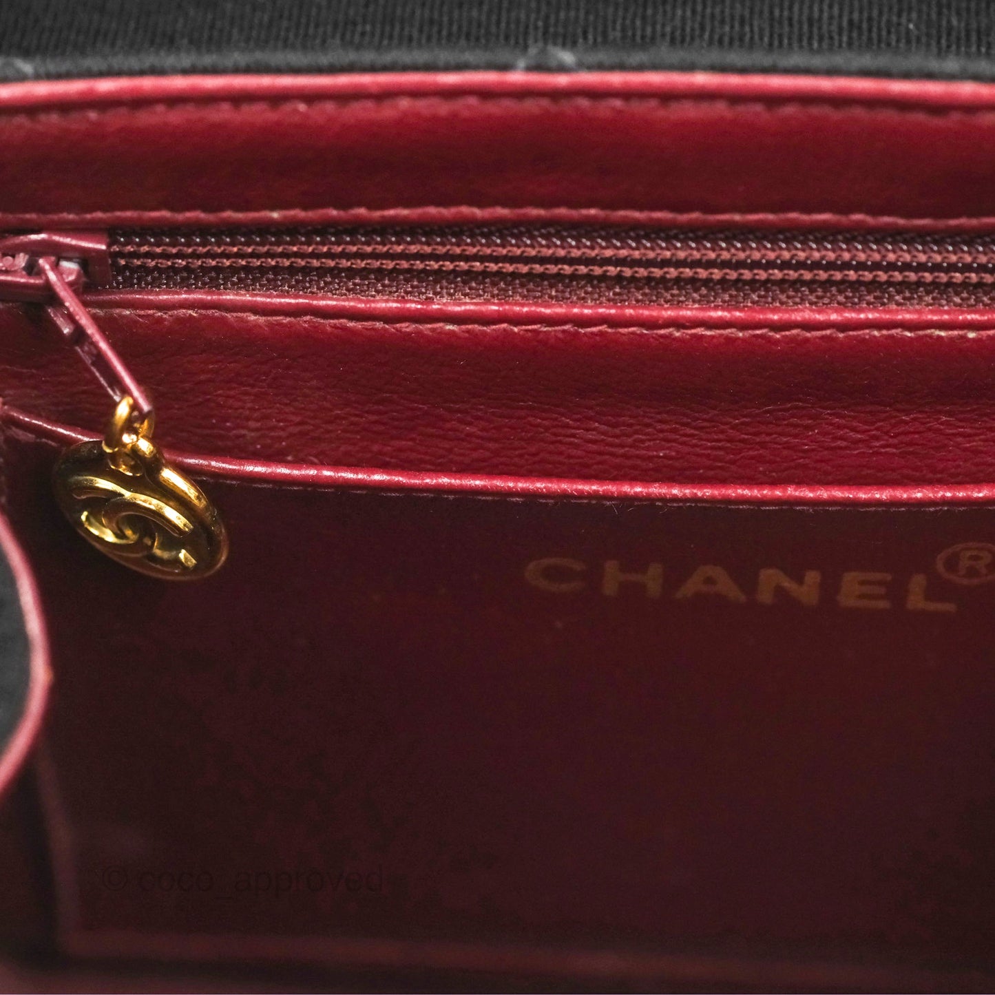 Chanel Vintage Small Quilted Jersey Mademoiselle Top Handle Flap Bag Black