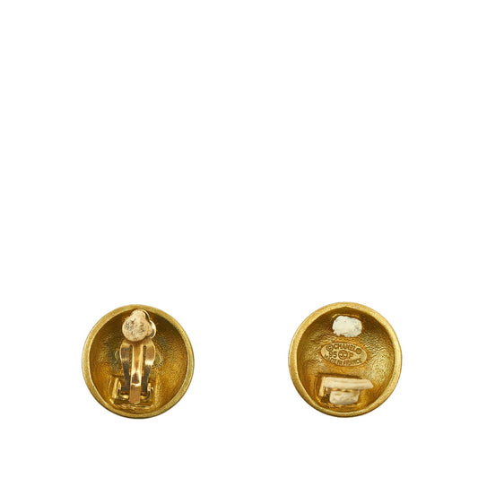 Luxury Chanel CC Clip On Earrings Costume Earrings