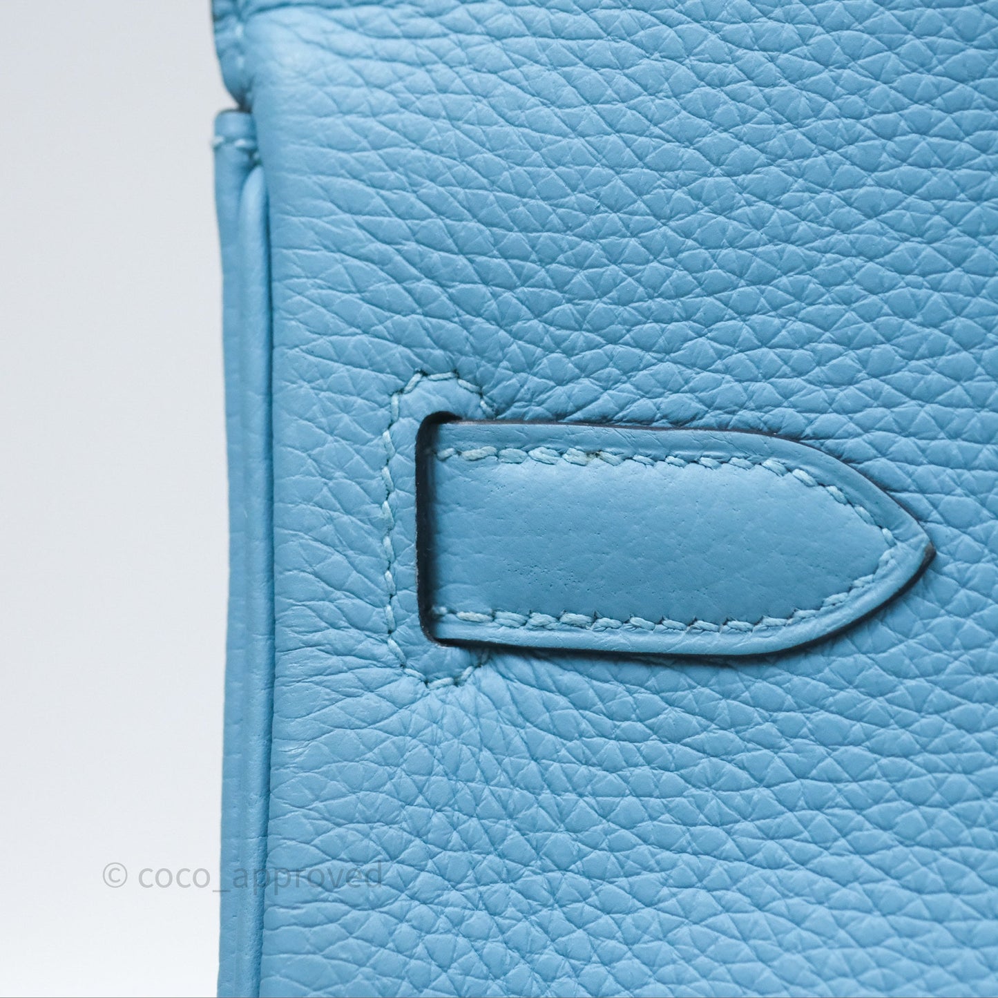 Hermès Birkin 30 Bleu De Nord Togo Palladium Hardware