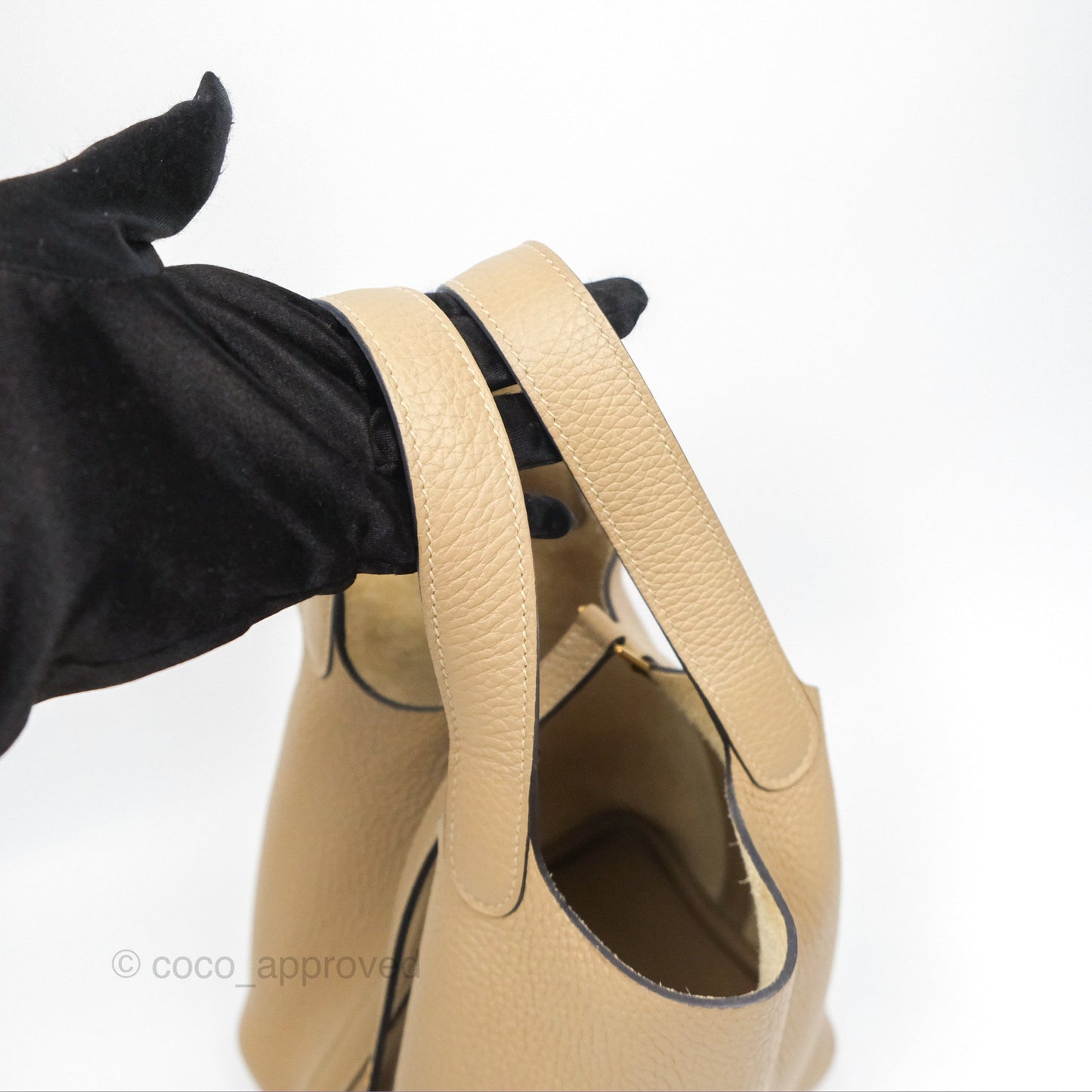 Hermès Picotin Lock 18 Trench Taurillon Clemence Gold Hardware